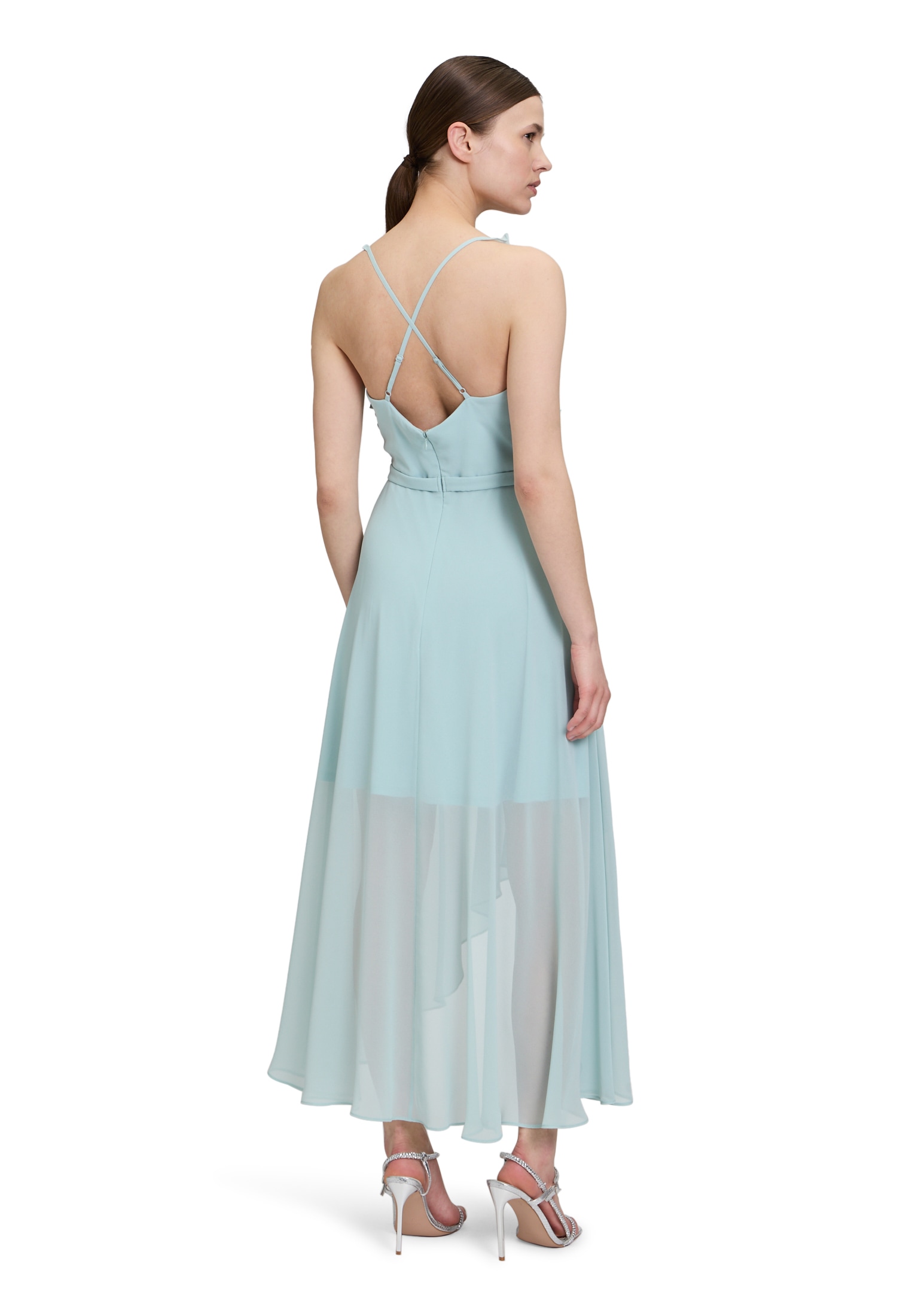 Vera Mont Abendkleid »Vera Mont Abendkleid mit Volant«, Wickel-Design