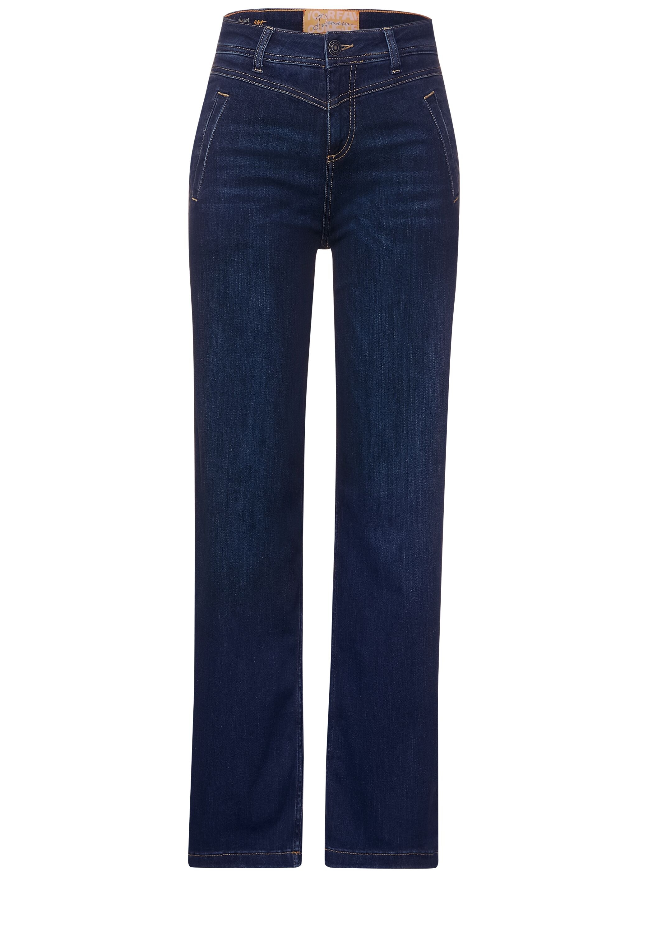 STREET ONE Weite Jeans, High Waist