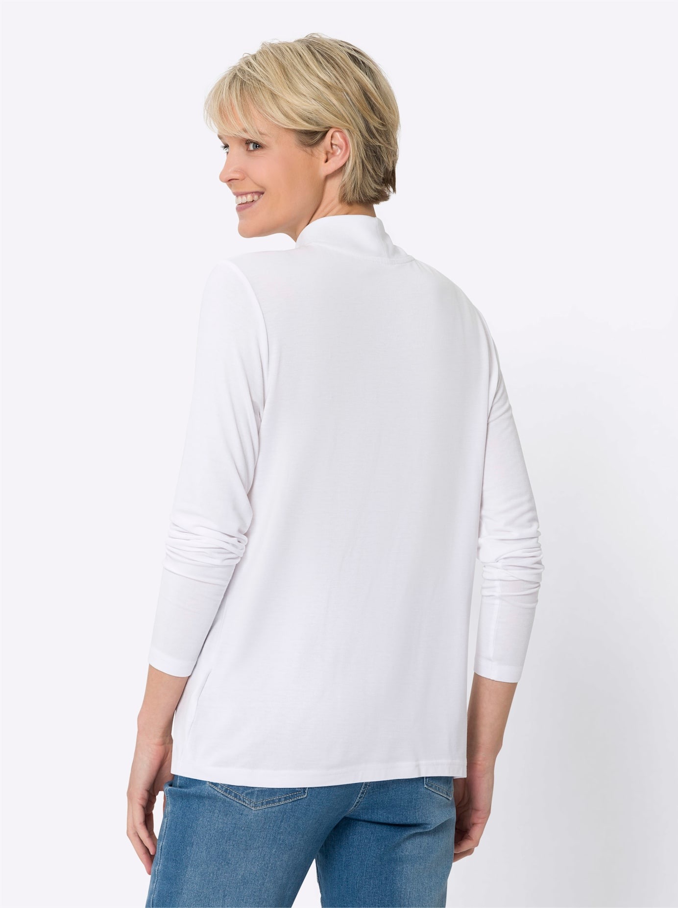 Classic Basics Stehkragenshirt »Stehkragen-Shirt«, (1 tlg.)