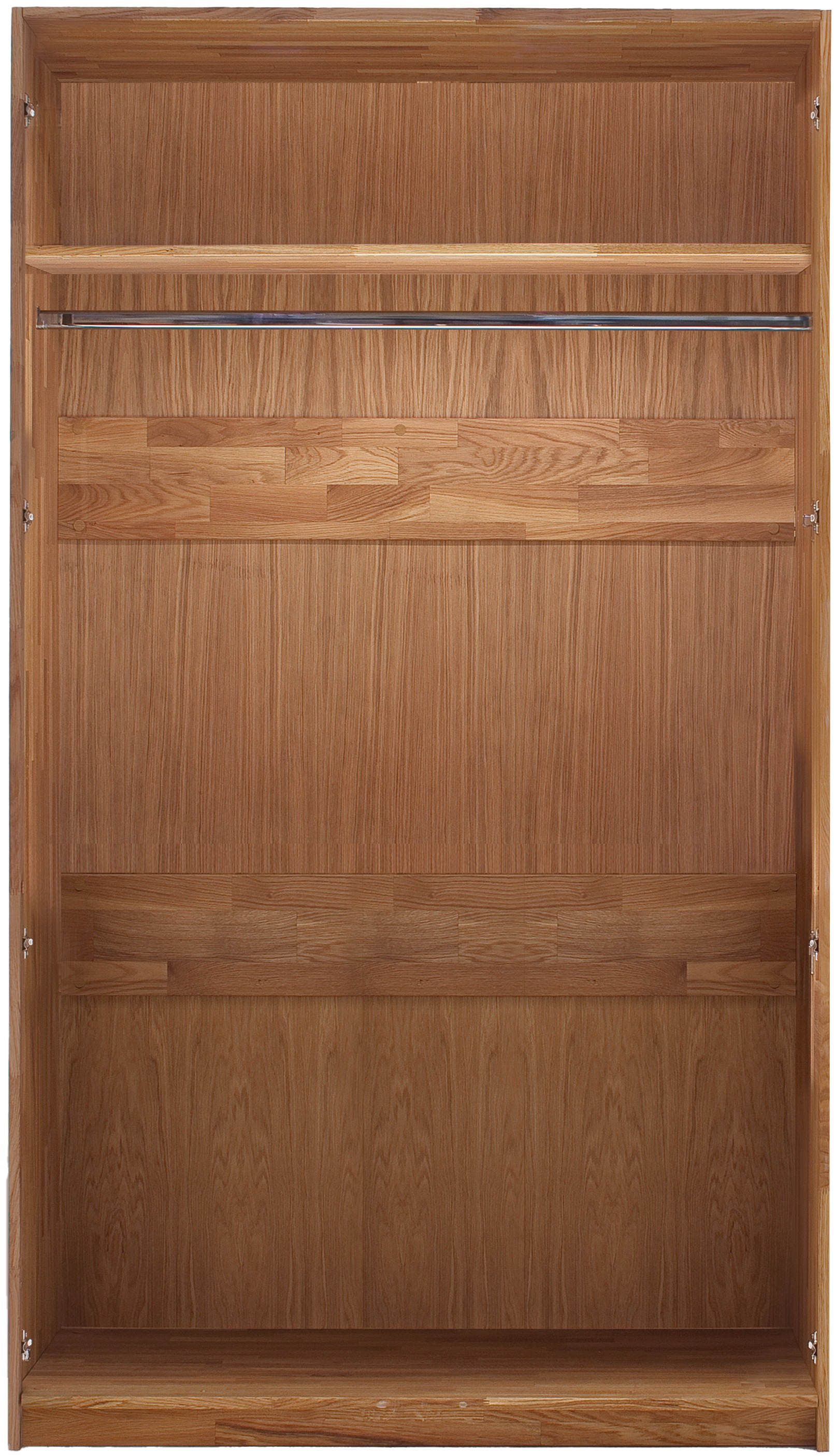 Home affaire Kleiderschrank "Huven, Kleiderschrank mit viel Stauraum, aus M günstig online kaufen