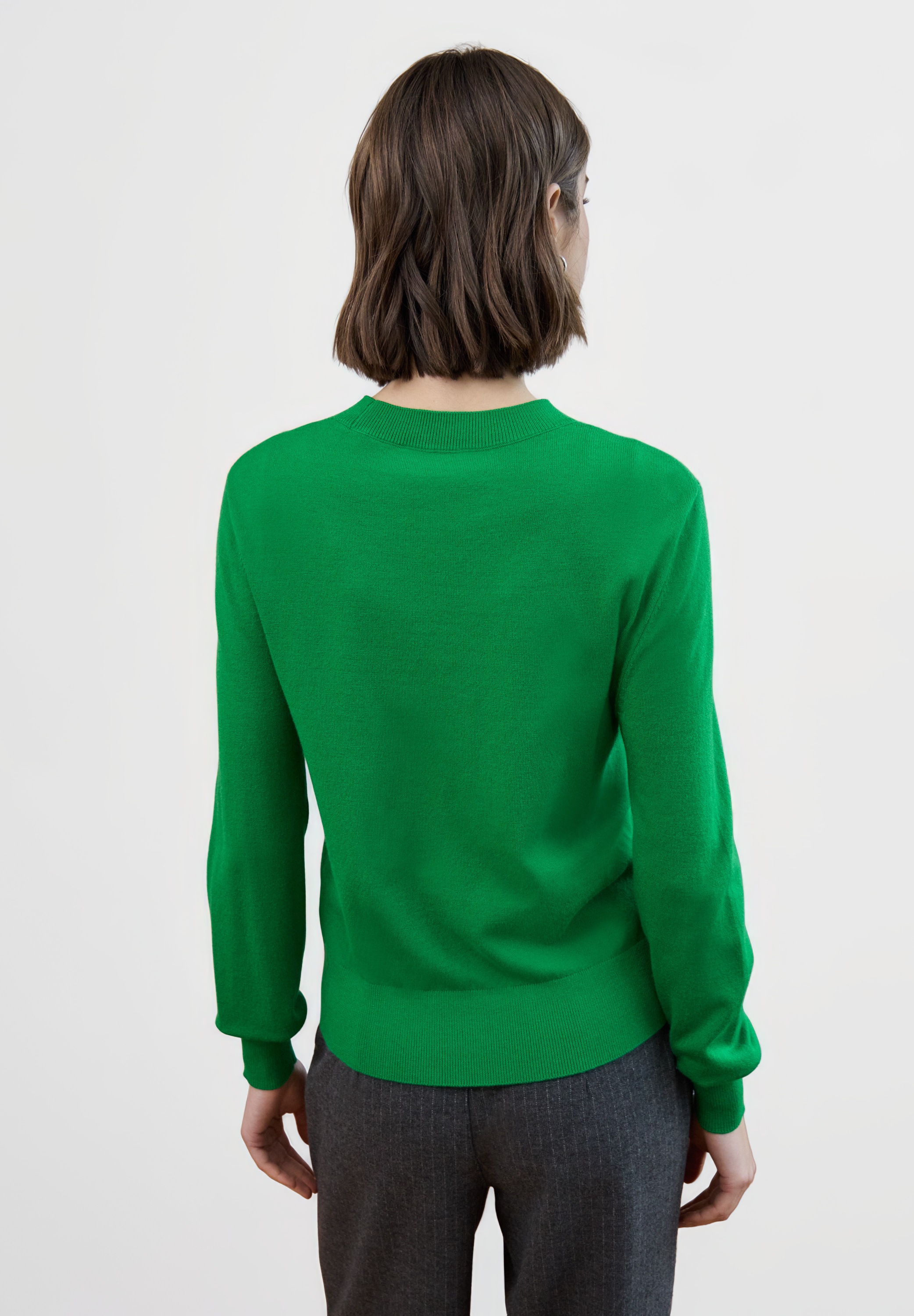 STREET ONE STUDIO Rundhalspullover mit Rundhalsausschnitt günstig online kaufen