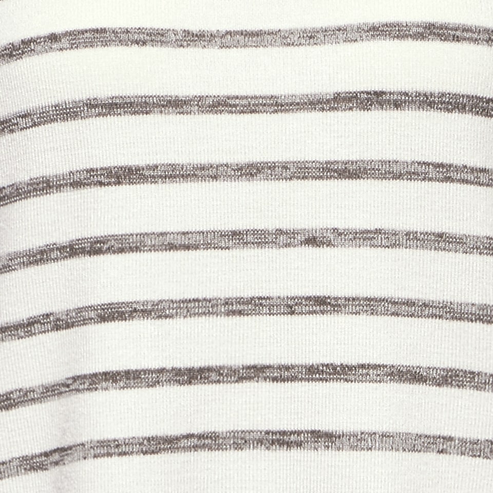 STREET ONE Langarmshirt, aus softem Materialmix