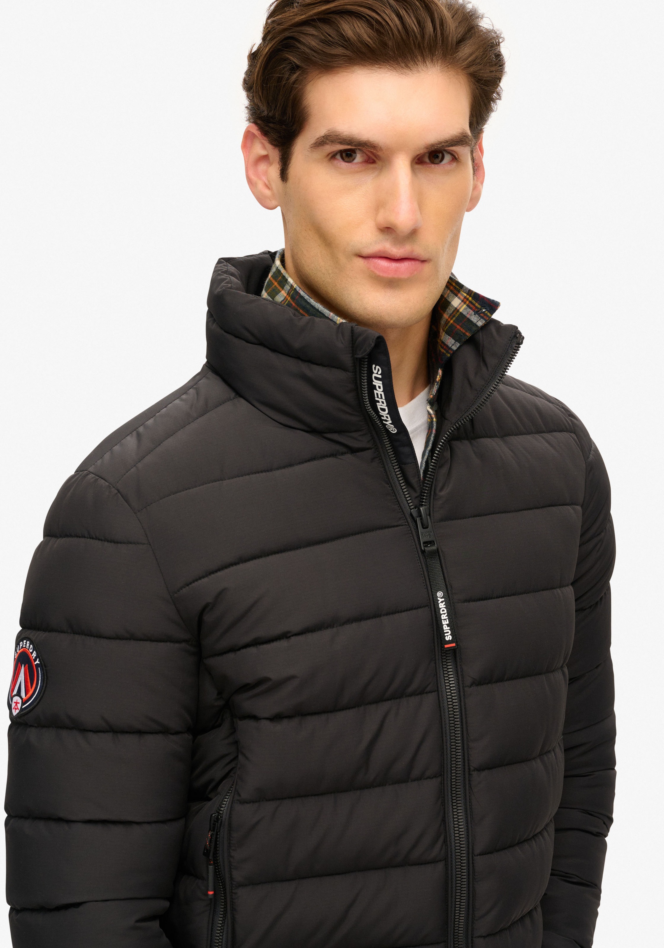 Superdry Steppjacke "FUJI EMB PADDED JACKET" günstig online kaufen