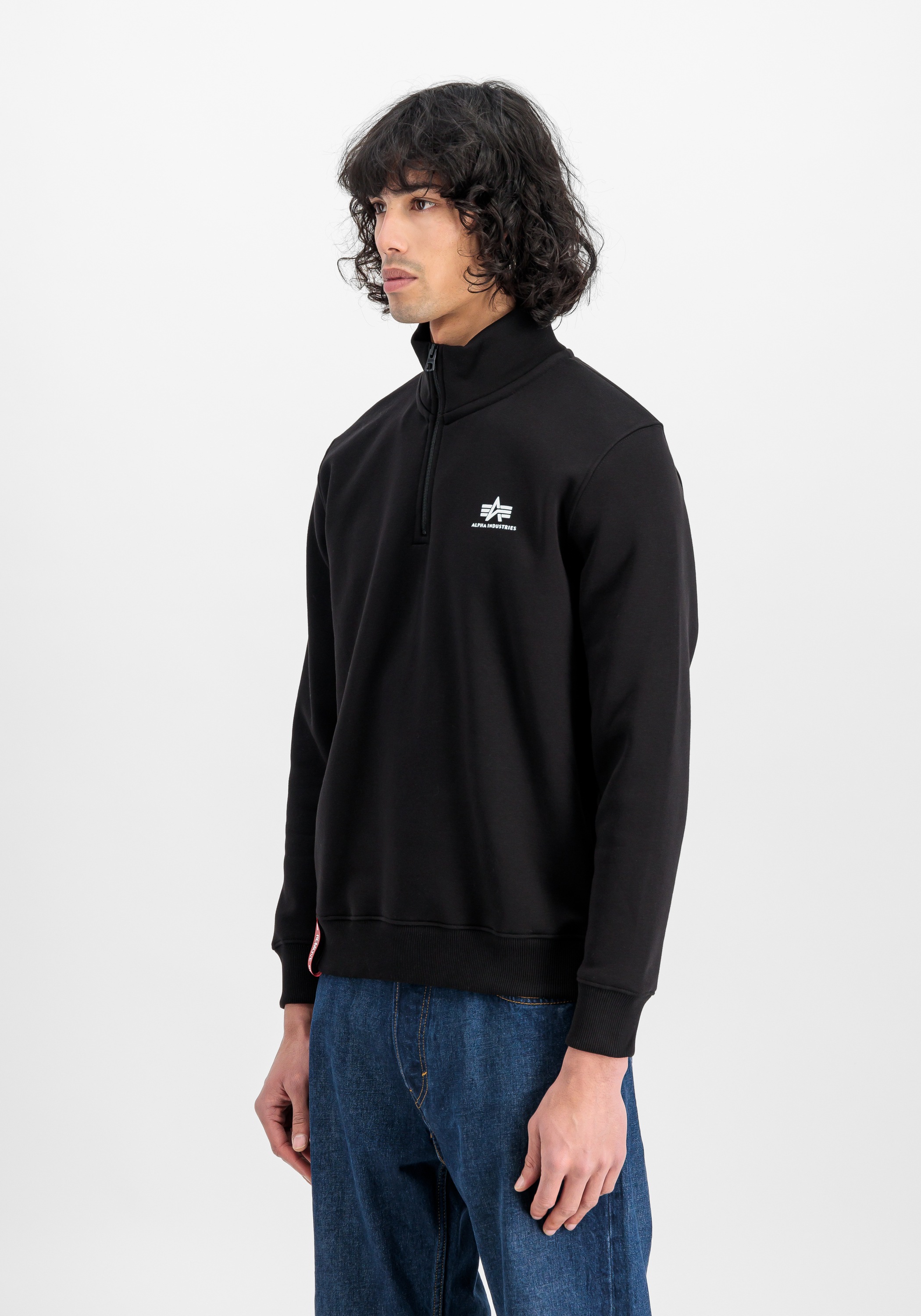 Alpha Industries Sweater "Half Zip Sweatshirt SL"