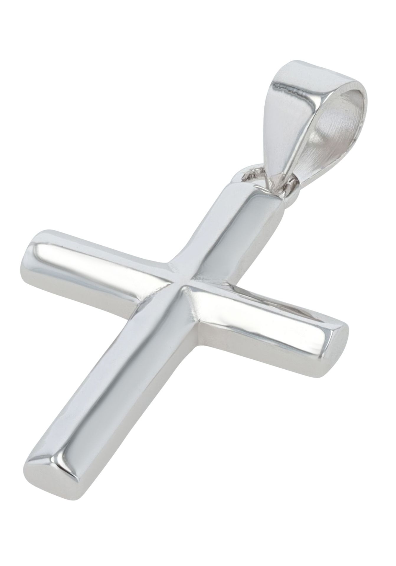 AKZENT Kreuzanhänger »"Magdalena" aus 925 Sterlingsilber, rhodiniert, langlebig«