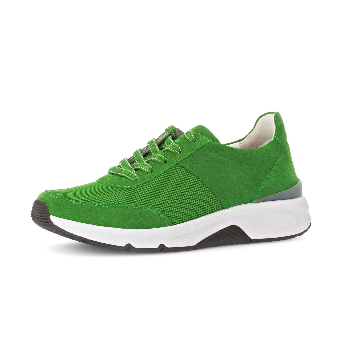Gabor Sneaker »Sneaker low Materialmix Leder/Lederimitat«