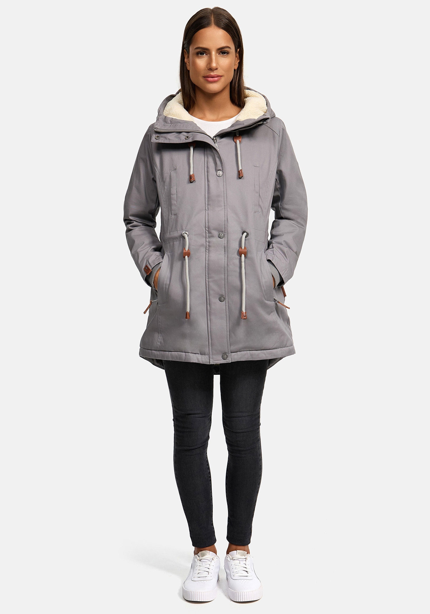 Winterjacke »Ireliaa«, mit warmen Teddyfell