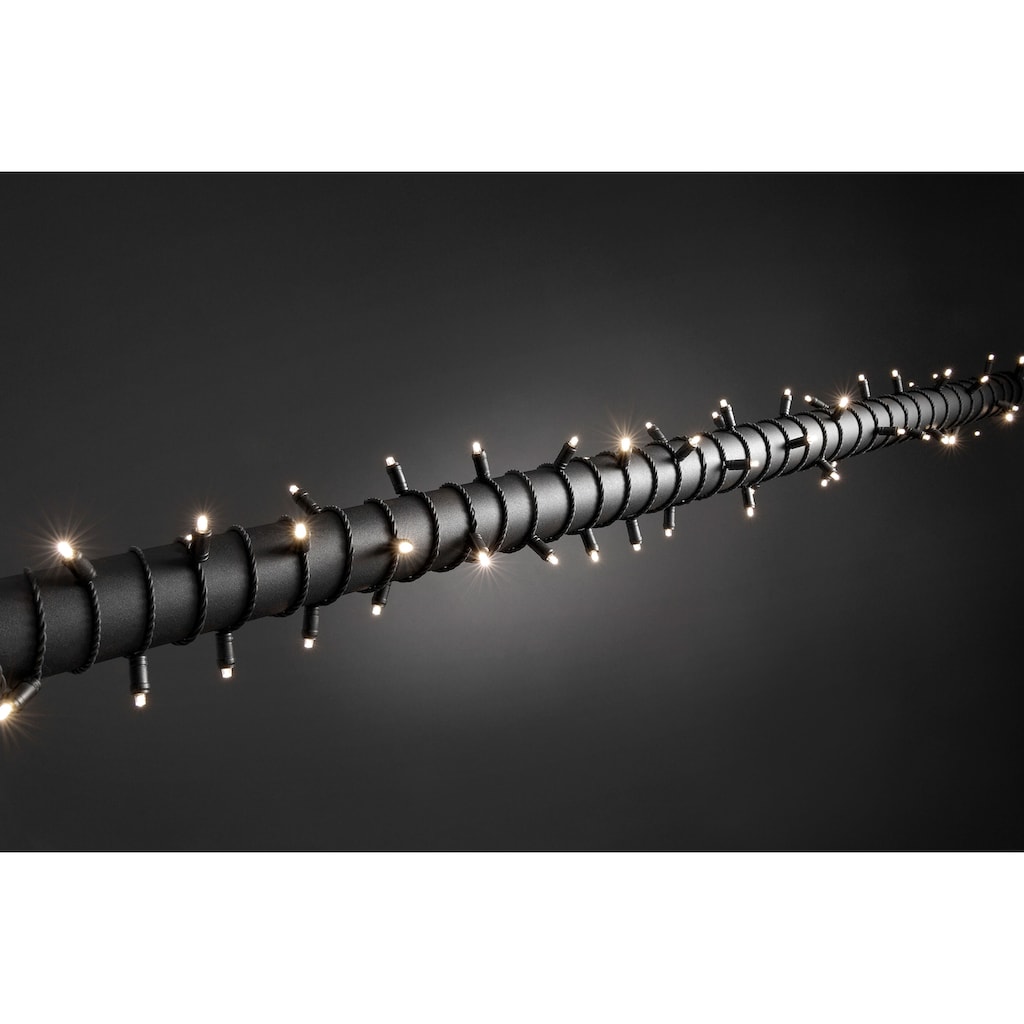KONSTSMIDE LED-Lichterkette »Weihnachtsdeko aussen«, 40 St.-flammig, Micro LED Lichterkette, schutzisoliert/umgossen, 40 warm weiße Dioden