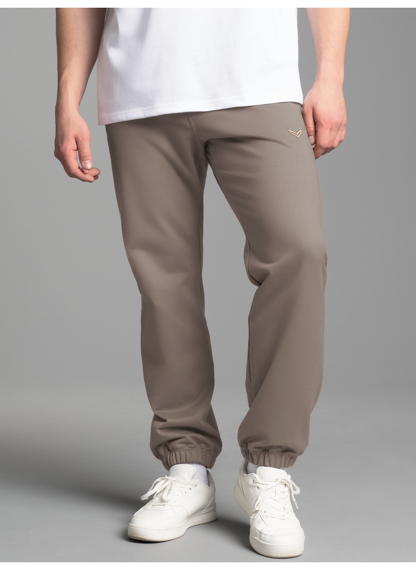 Trigema Jerseyhose »TRIGEMA Jogginghose mit Bündchen«