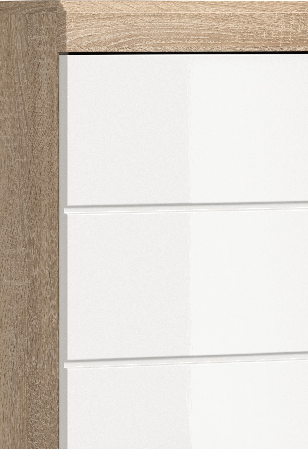 INOSIGN Hängeschrank »Siena, Breite 74cm, 2 Türen, 1 offenes Fächer, MDF-Front«, in verschiedenen Farben erhältlich, Badmöbel, Badschrank, Schrank, Bad