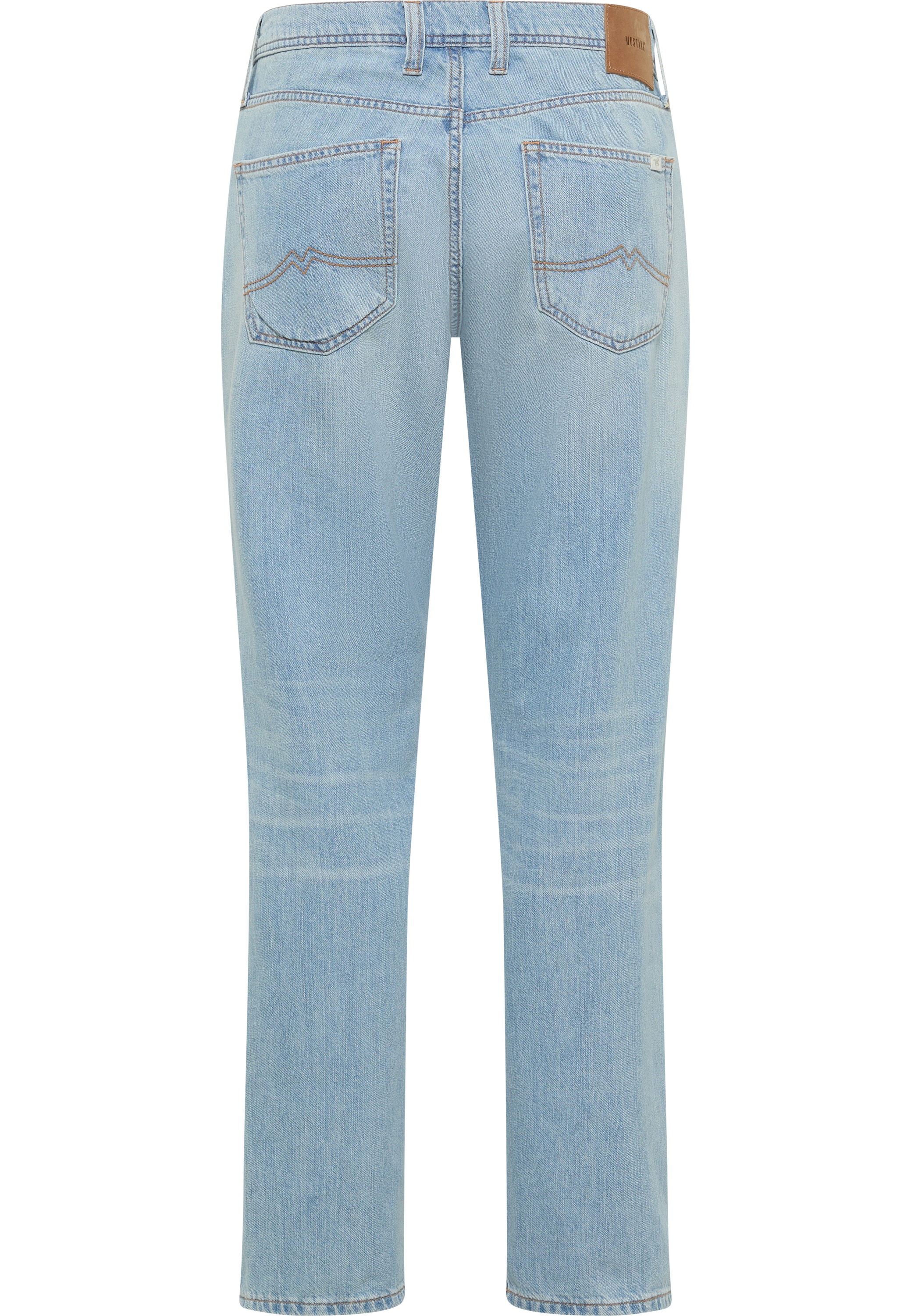 MUSTANG Straight-Jeans »Herren Style Denver Straight Linen«