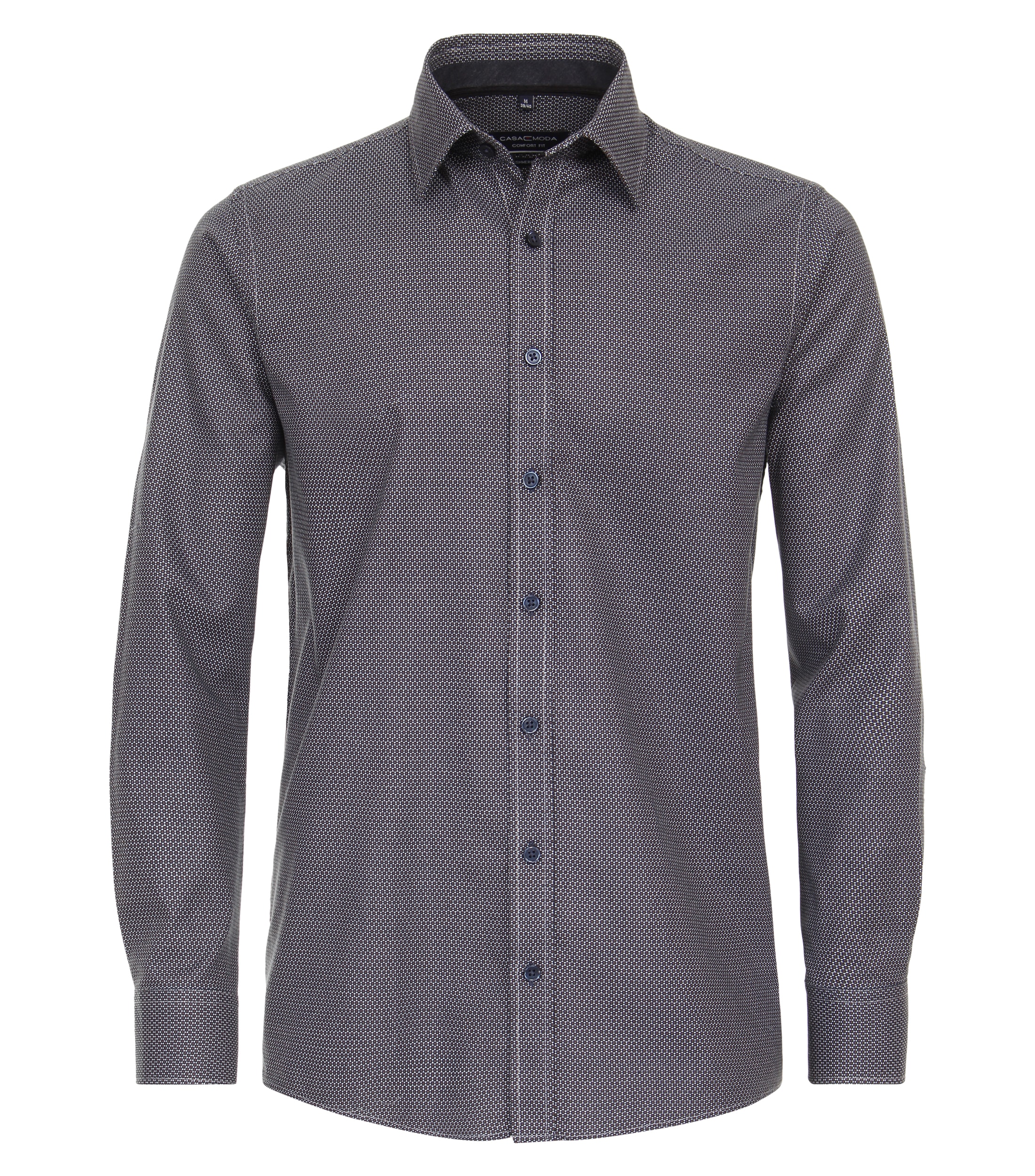 CASAMODA Flanellhemd "CASAMODA Flanellhemd Langarm Print"