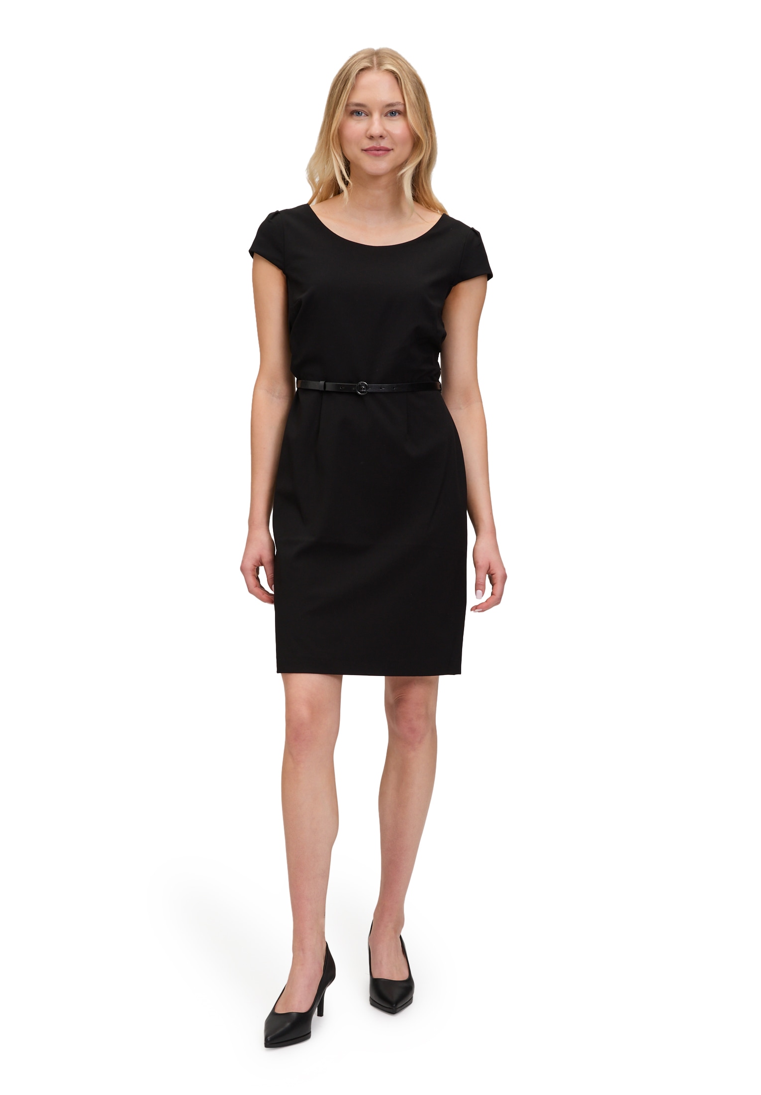Betty&Co Etuikleid »Betty & Co Etuikleid mit Gürtel«, Gürtel