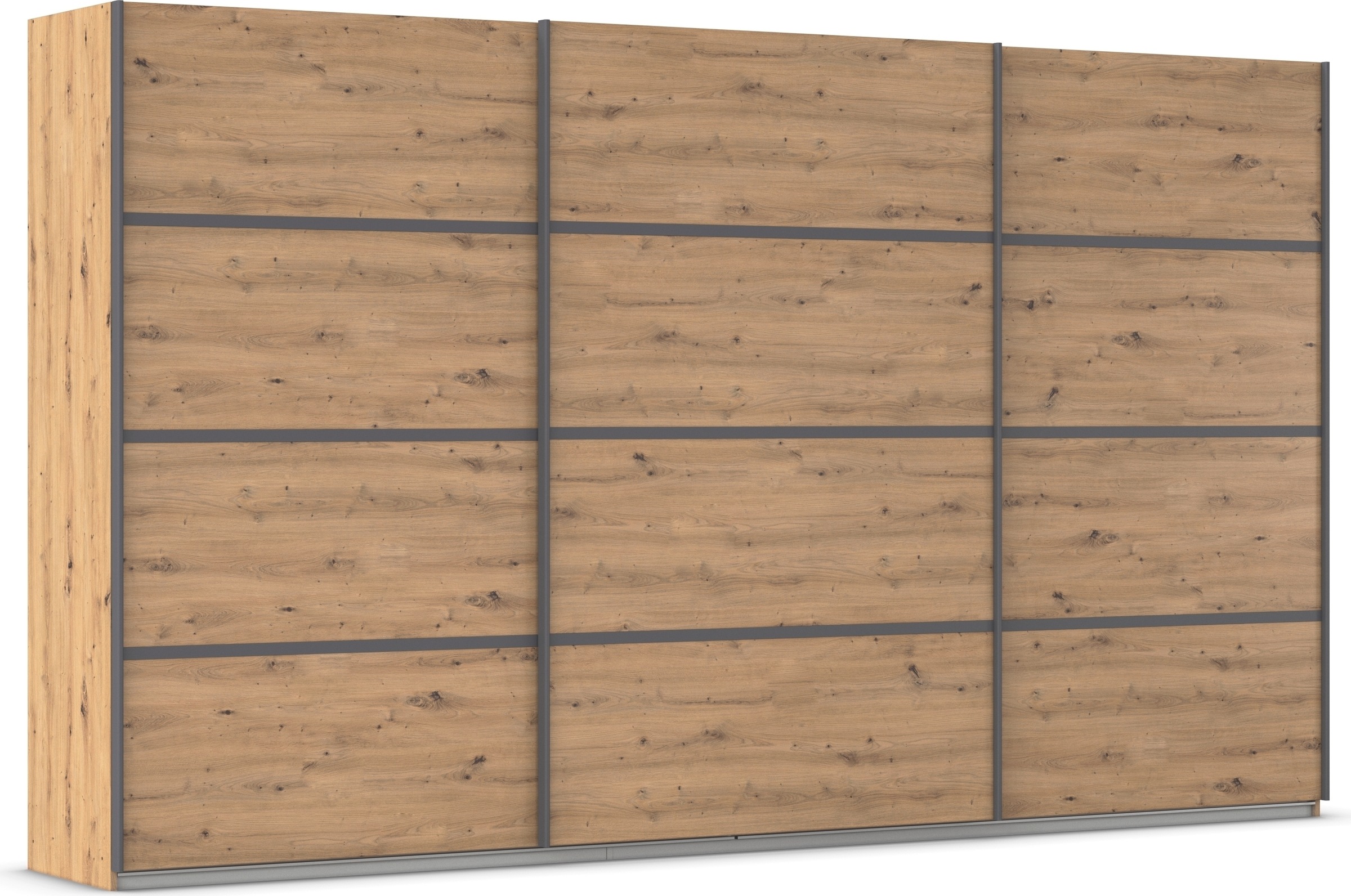 OTTO home Kleiderschrank "Mehrzweckschrank Aktenschrank Möbel Mietswohnung Schlafzimmer AVOLA" 3 verschiedene Ausstattungen BASIC/CLASSIC/PREMIUM (inkl. SOFT-CLOSE), mit eleganten Zierleisten in Chrom, Schwarz oder Weiß MADE IN GERMANY
