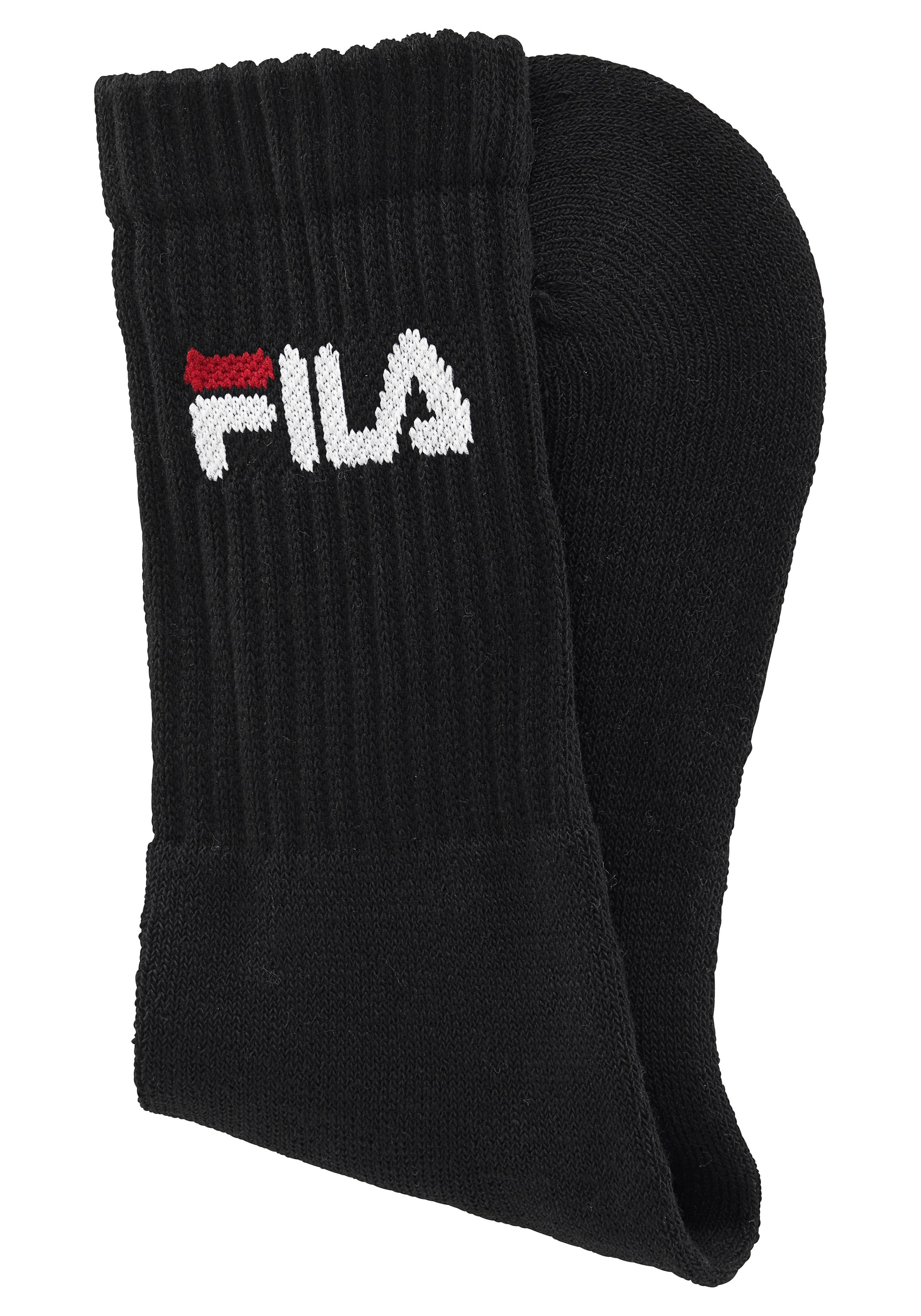 Fila Tennissocken, (6 Paar), mit eingestricktem Logo