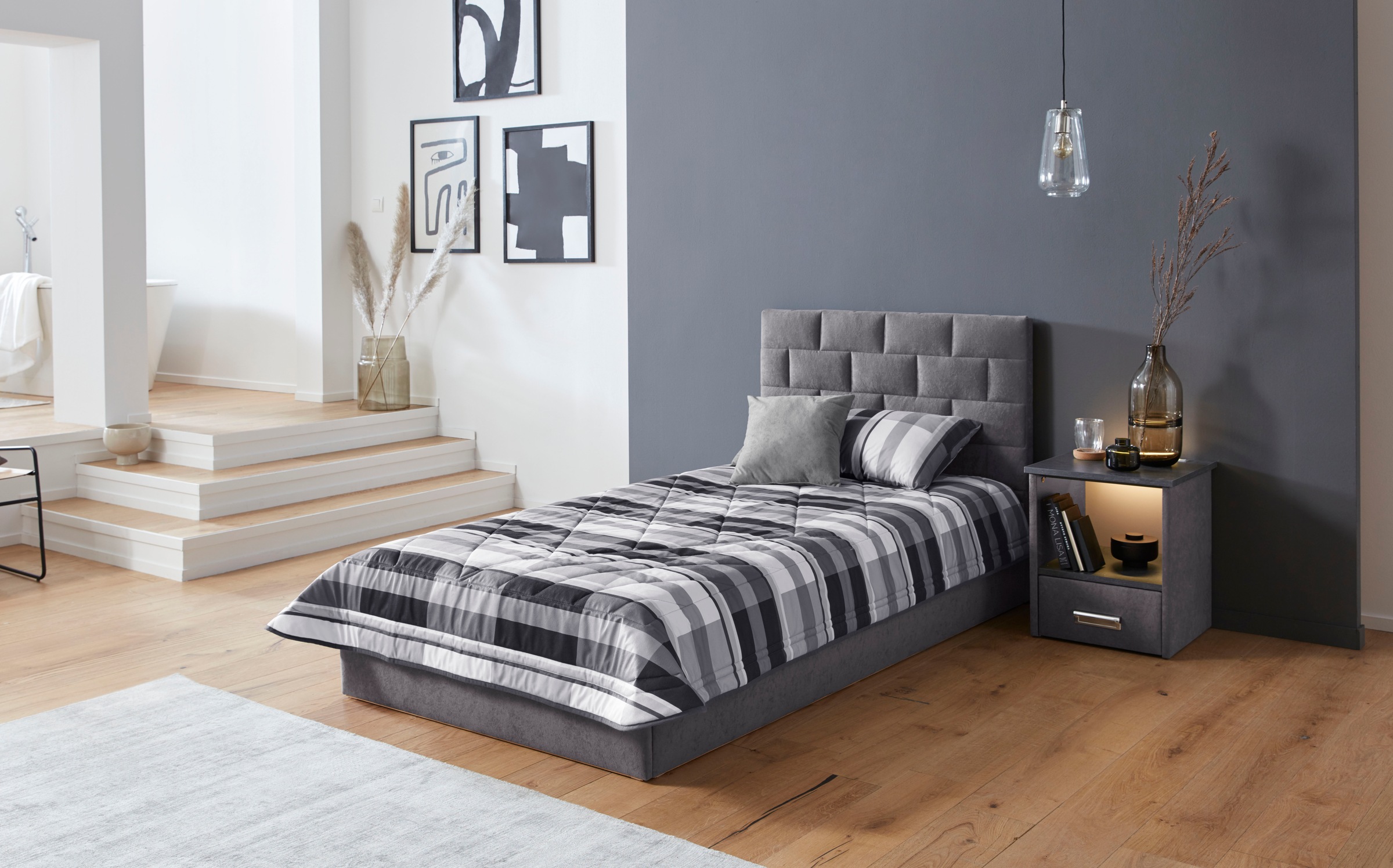 Westfalia Schlafkomfort Polsterbett inkl. Bettkasten bei Ausführung mit Matratze