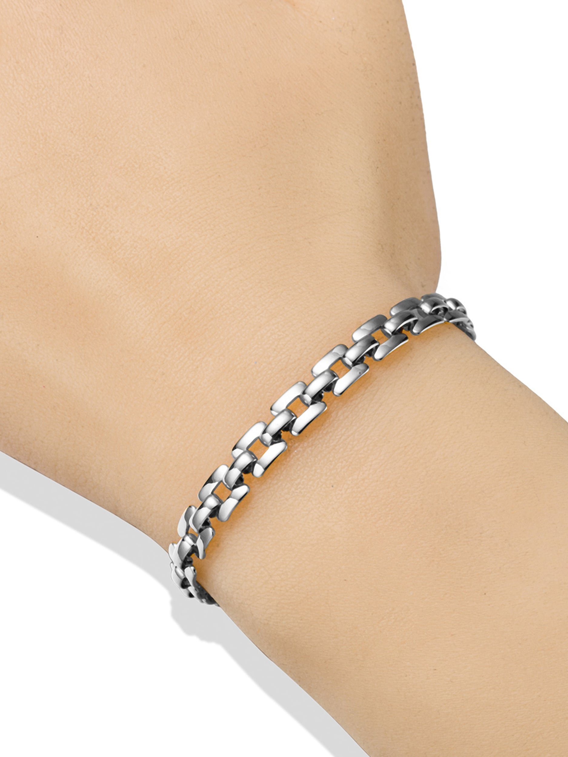 Aniston JEWELRY & WATCHES Armband »Schmuck Geschenk Edelstahl Armschmuck Armkette« Made in Germany