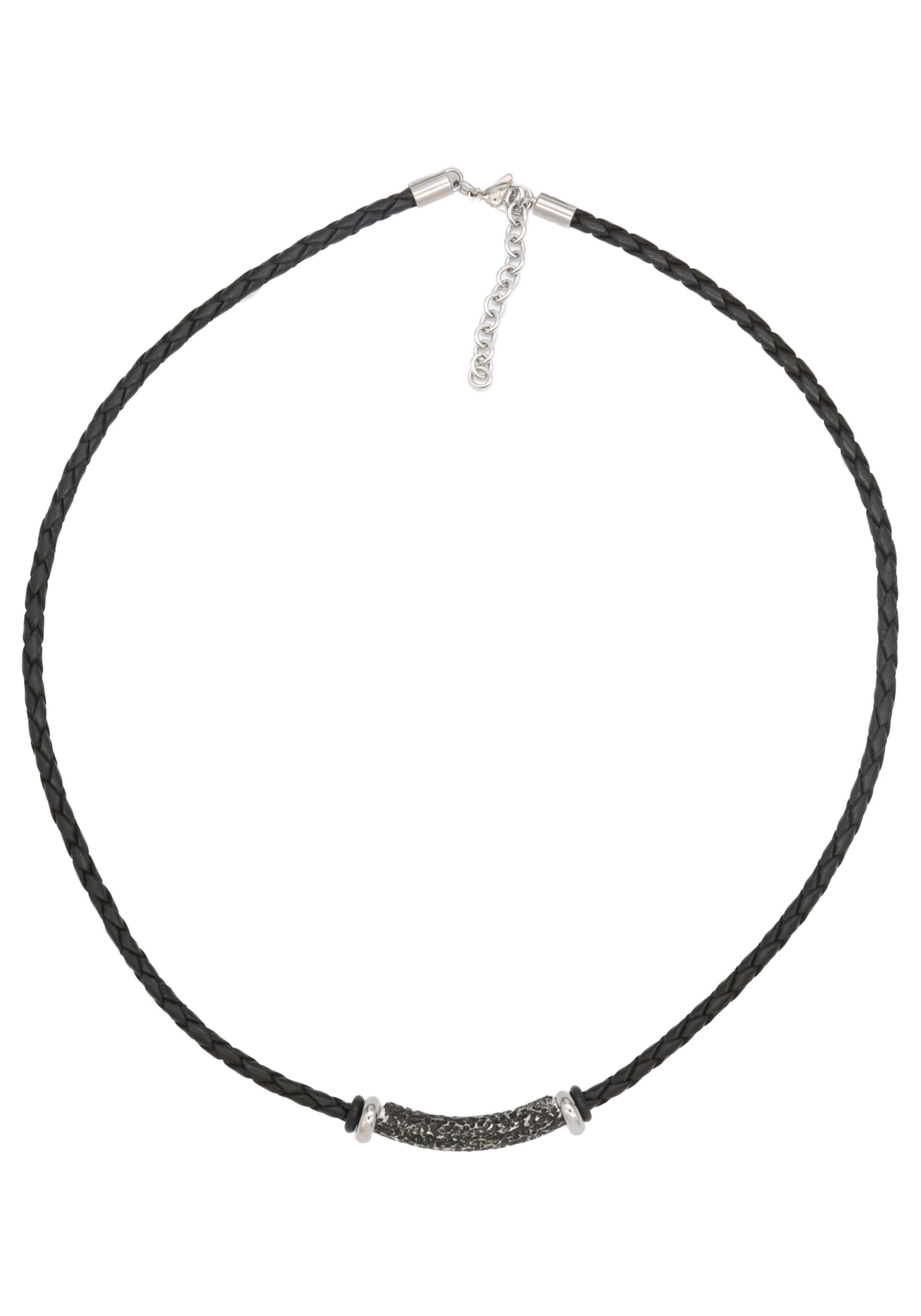 Firetti Collier »Schmuck Geschenk Halsschmuck Halskette Lederband«, Made in Germany