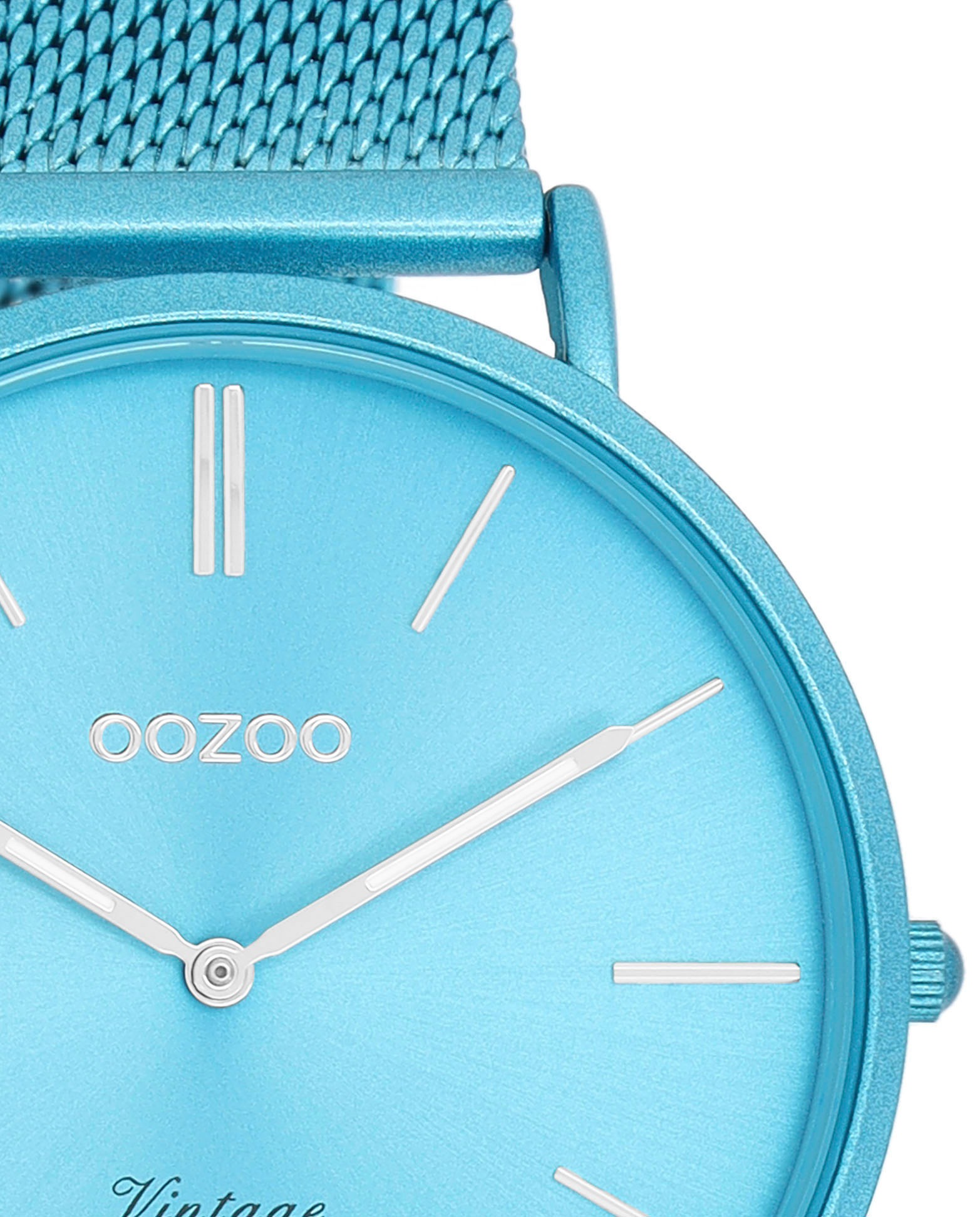 OOZOO Quarzuhr, Armbanduhr, Damenuhr, Herrenuhr, Edelstahlarmband