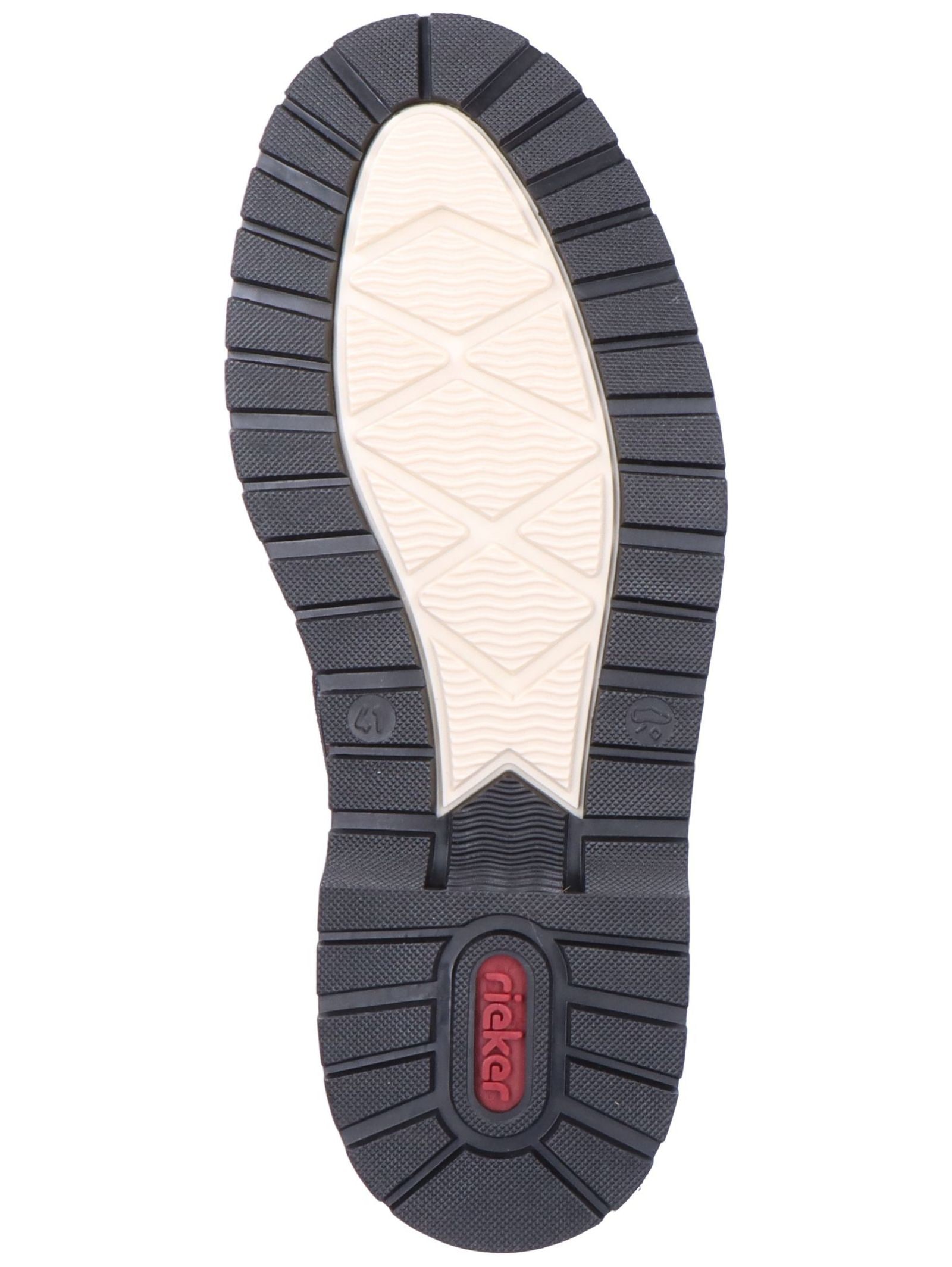 Rieker Schnürstiefelette »Rieker Stiefelette Leder/Textil«