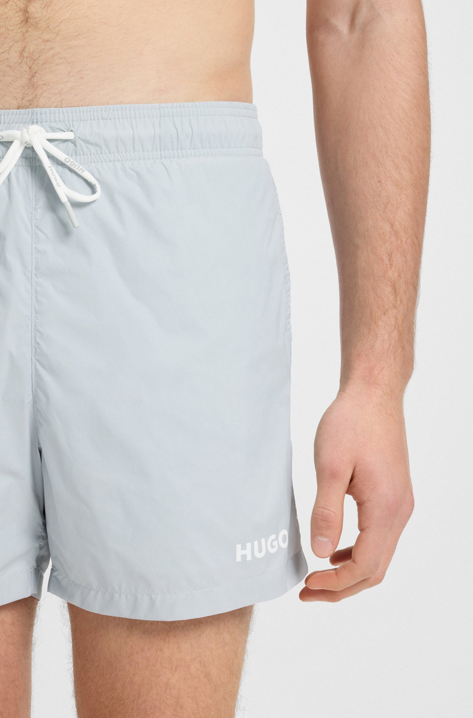 Thumbnail - HUGO Underwear Badehose "Haiti" mit Markenschriftzug auf der Kordel