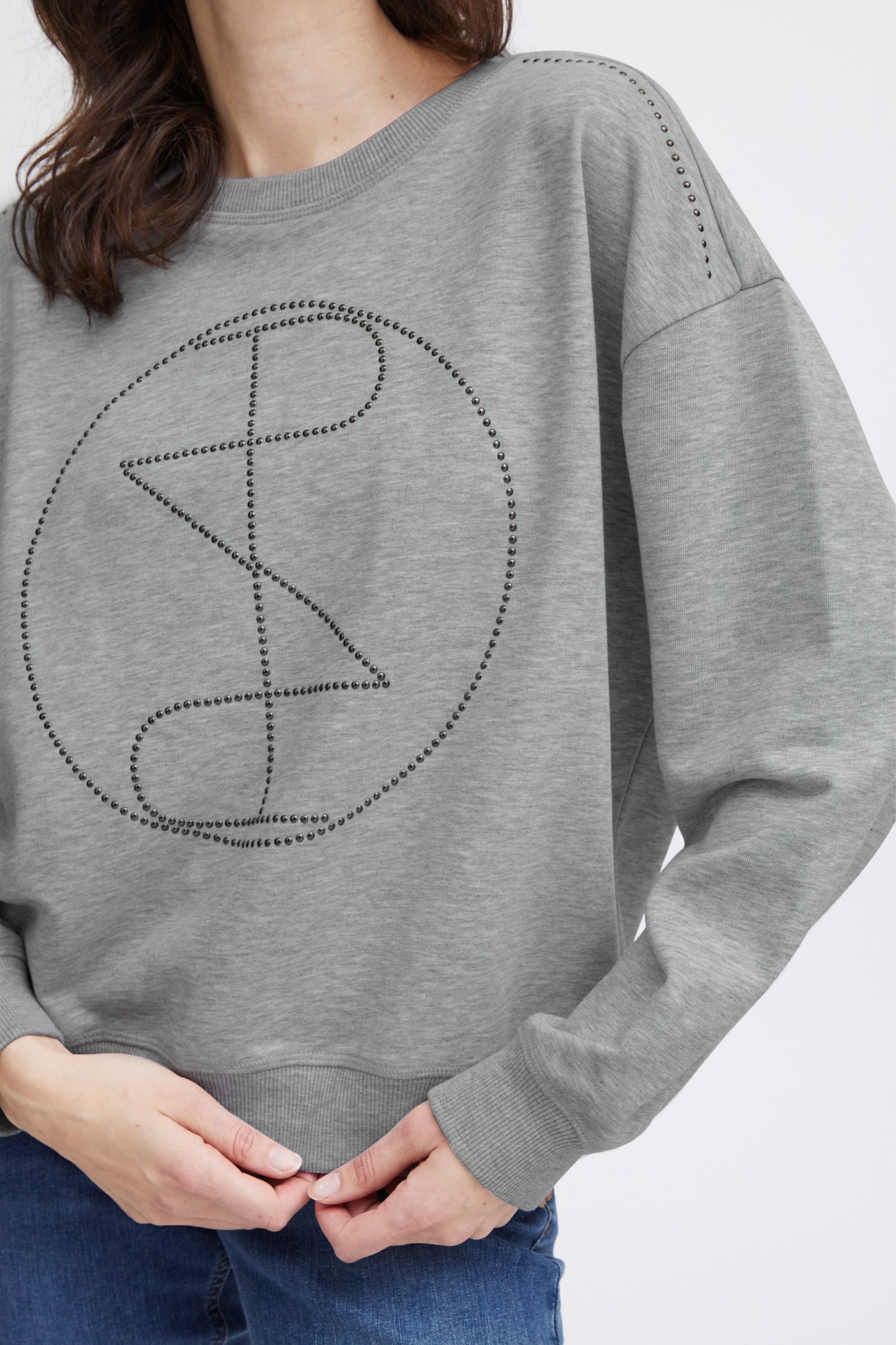 Pulz Jeans Sweatshirt »Rundhalspullover PZMallie«
