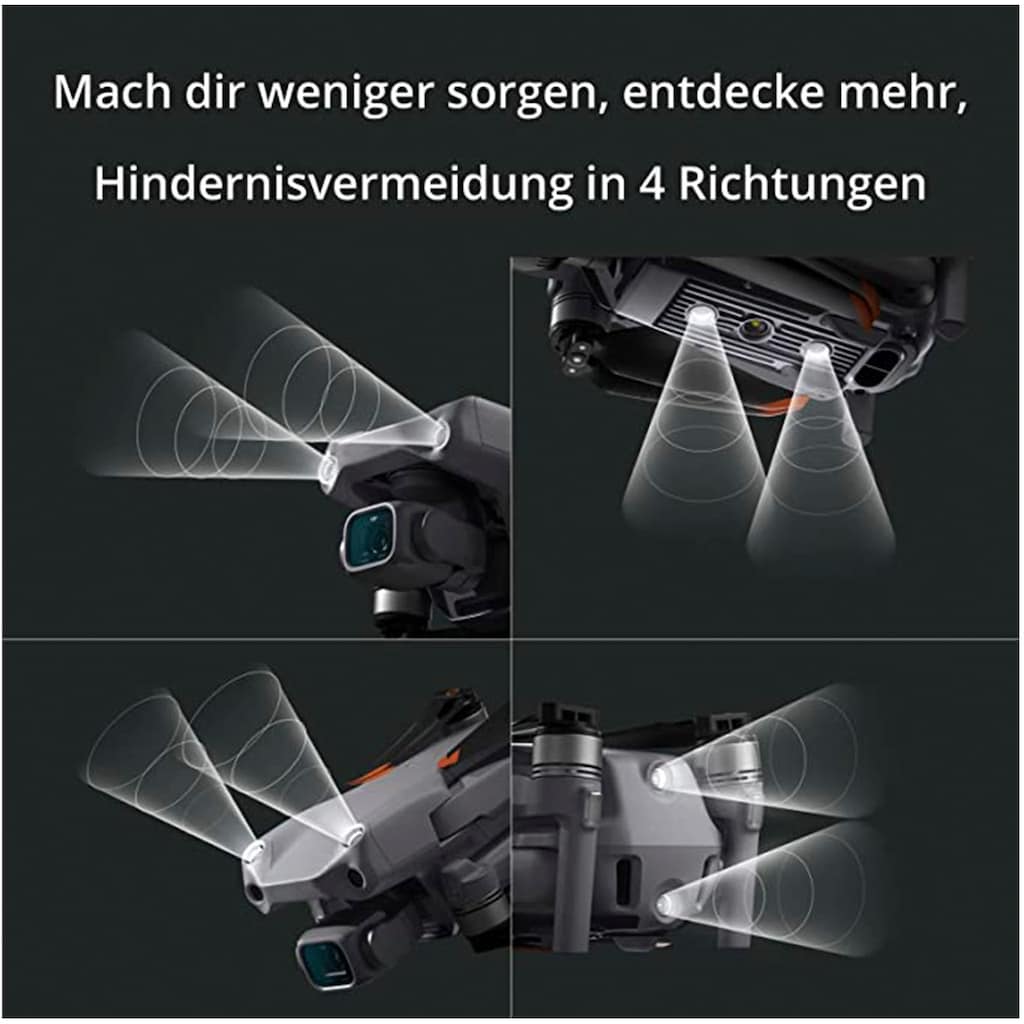 DJI Drohne »AIR 2S«, 1-Zoll CMOS-Sensor, 5,4K Video, Hindernisvermeidung in 4 Richtungen