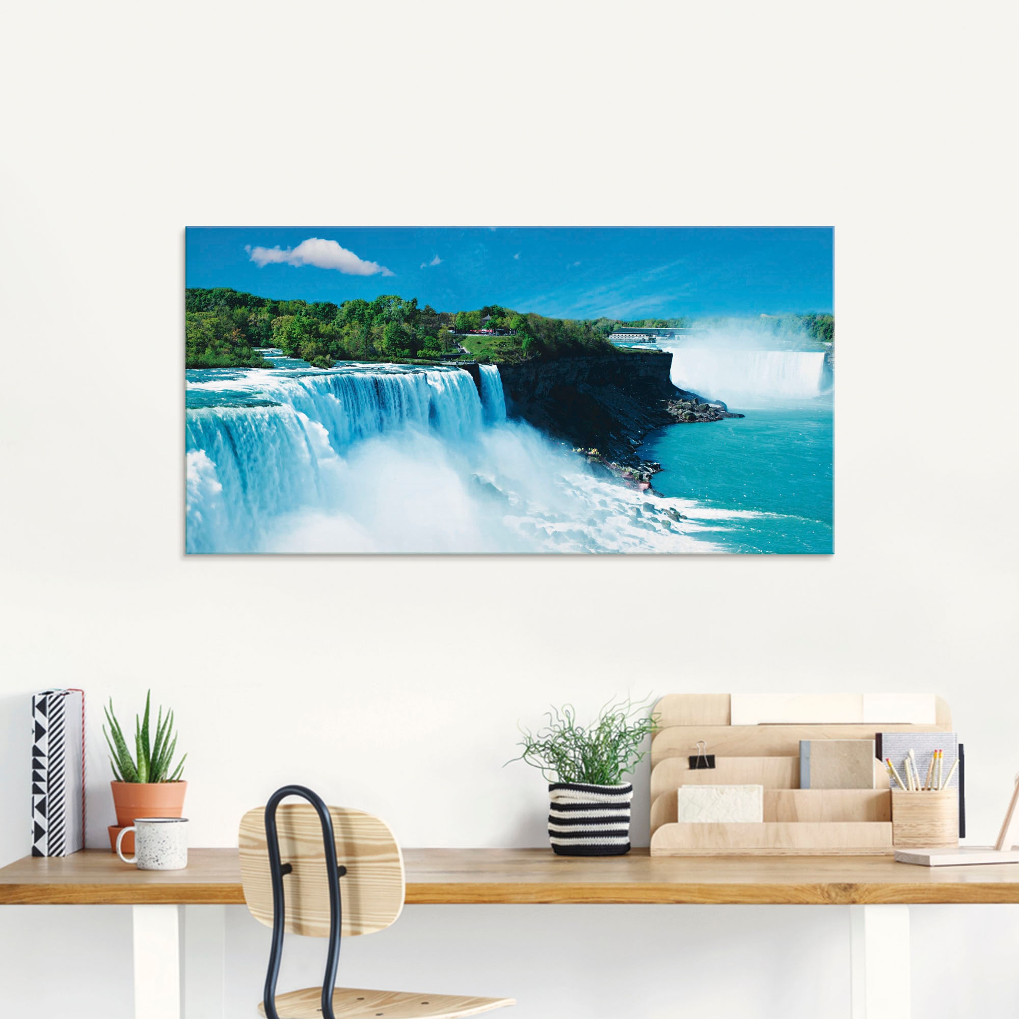 Artland Glasbild "Niagara" Gewässer 1 Stk. tlg. in verschiedenen Größen günstig online kaufen
