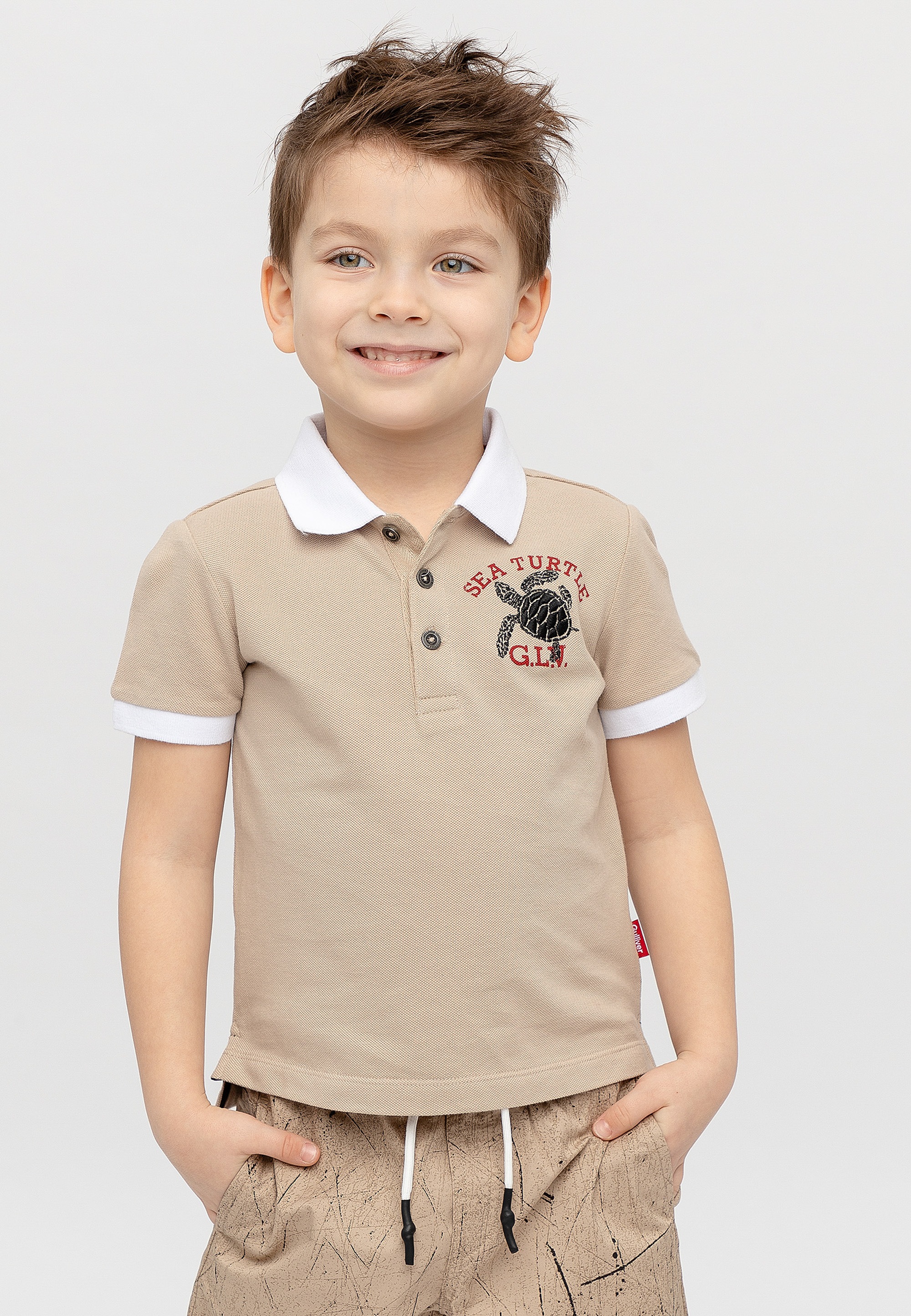 Gulliver Poloshirt, mit stylischem Print ▷ | BAUR für