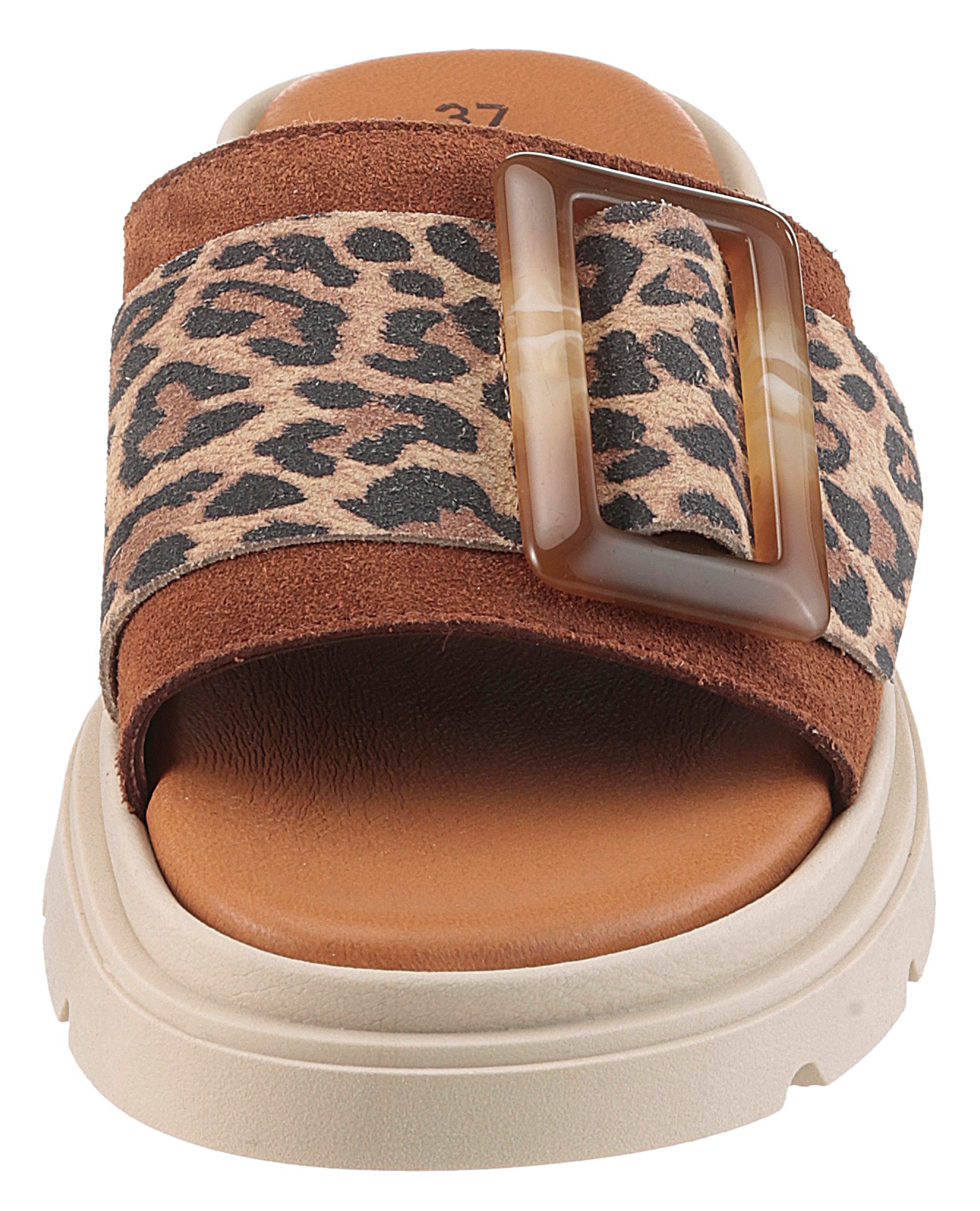 Thumbnail - Tamaris Pantolette, Plateau, Sommerschuh mit modischer Zierschnalle