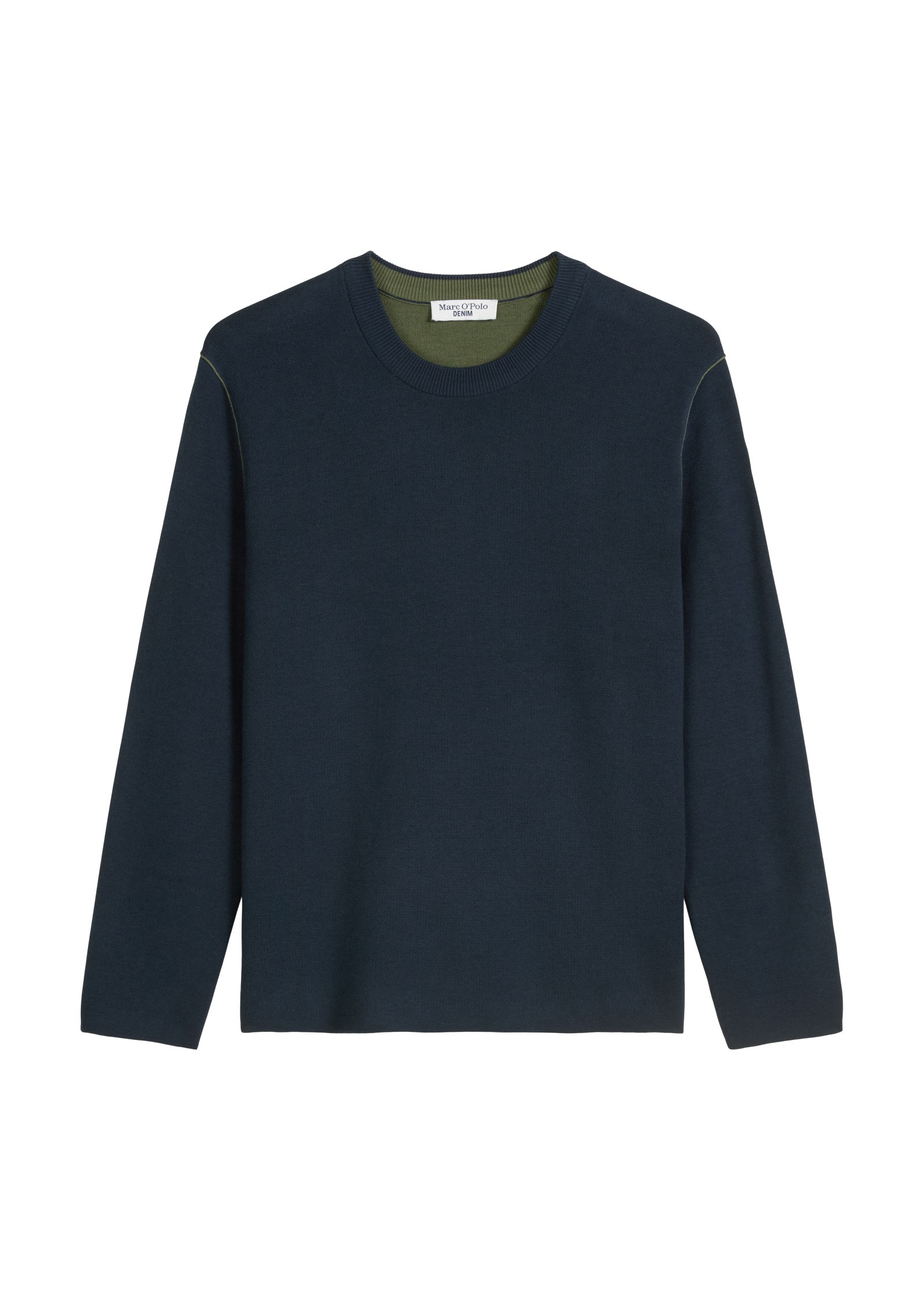 Marc O'Polo DENIM Strickpullover »aus Double-Face-Cotton«
