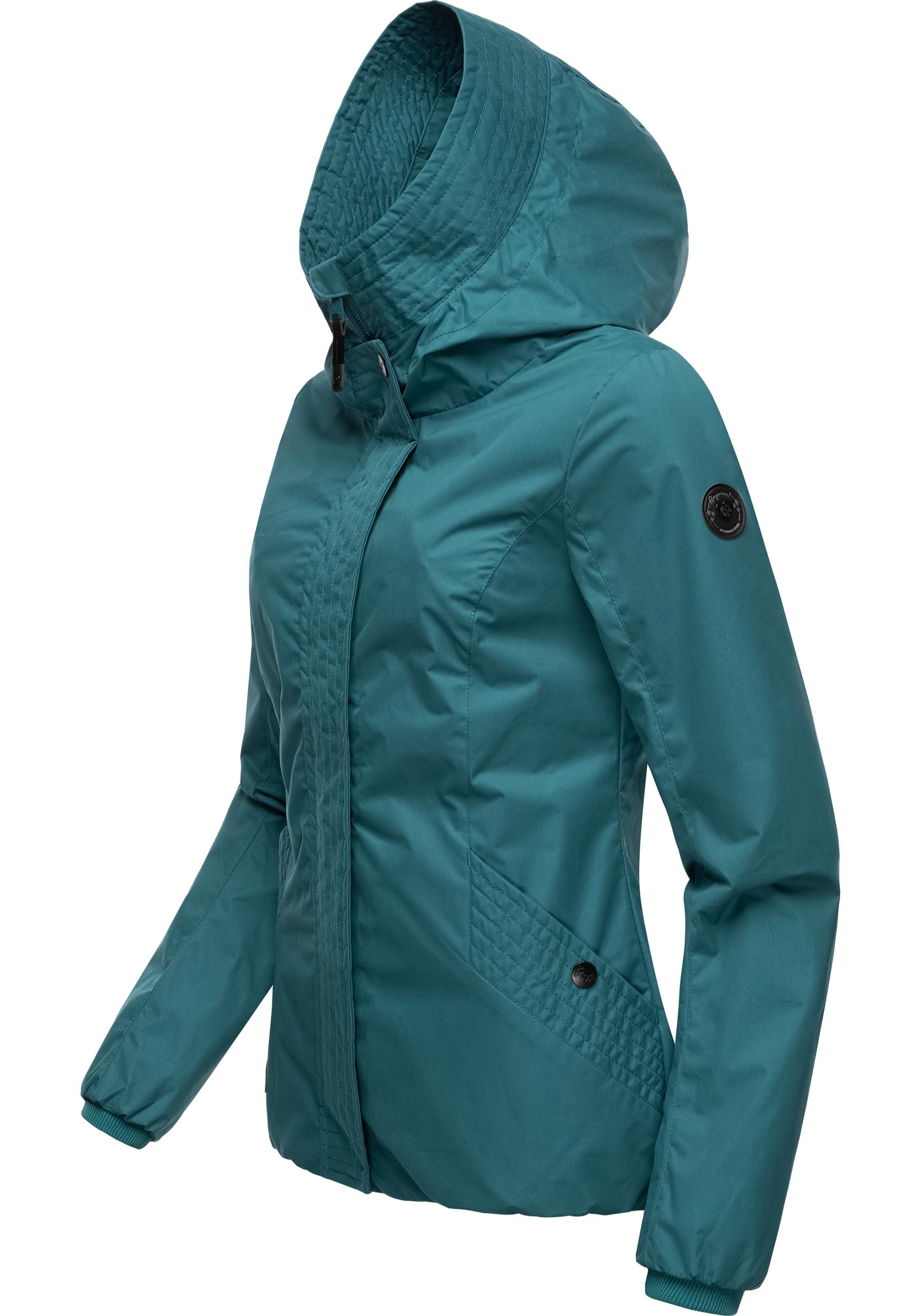 Ragwear Outdoorjacke »Vannesa«, mit Kapuze, Wasserdichte Damen Übergangsjacke mit Kapuze