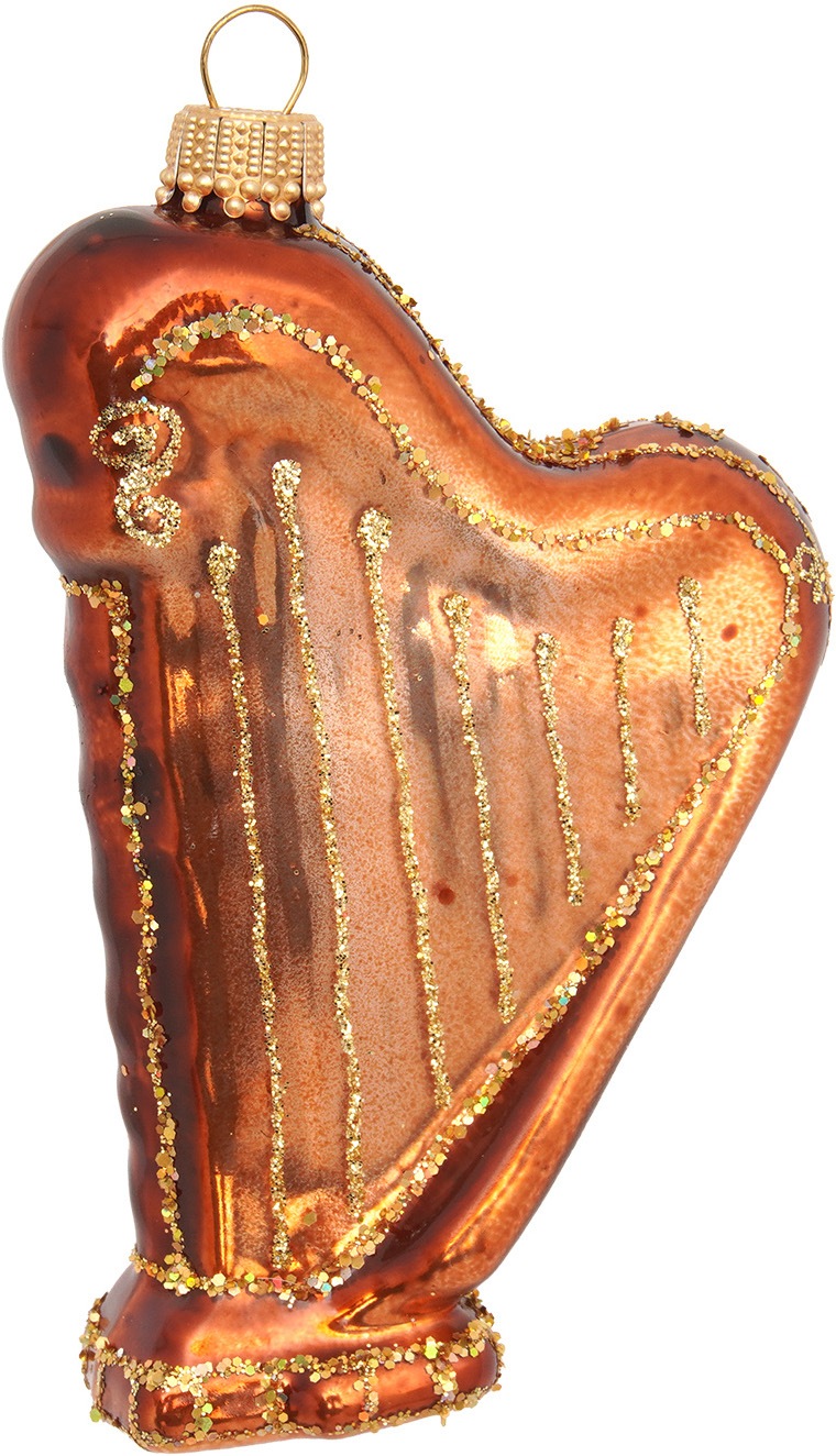 Krebs Glas Lauscha Christbaumschmuck »Harfe« Glas, 1 Stück