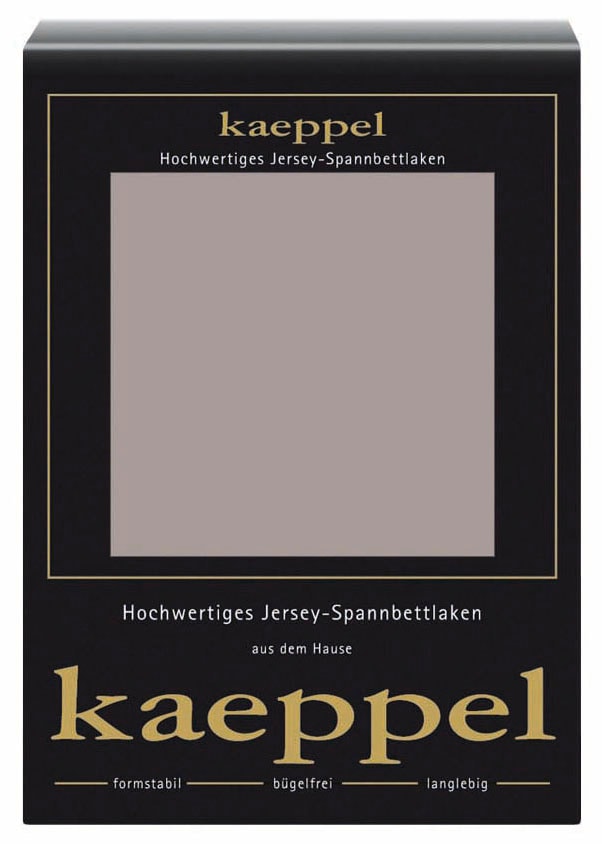 Kaeppel "Single Jersey Mako Elasthan" aus 97% Baumwolle und 3% Elasthan