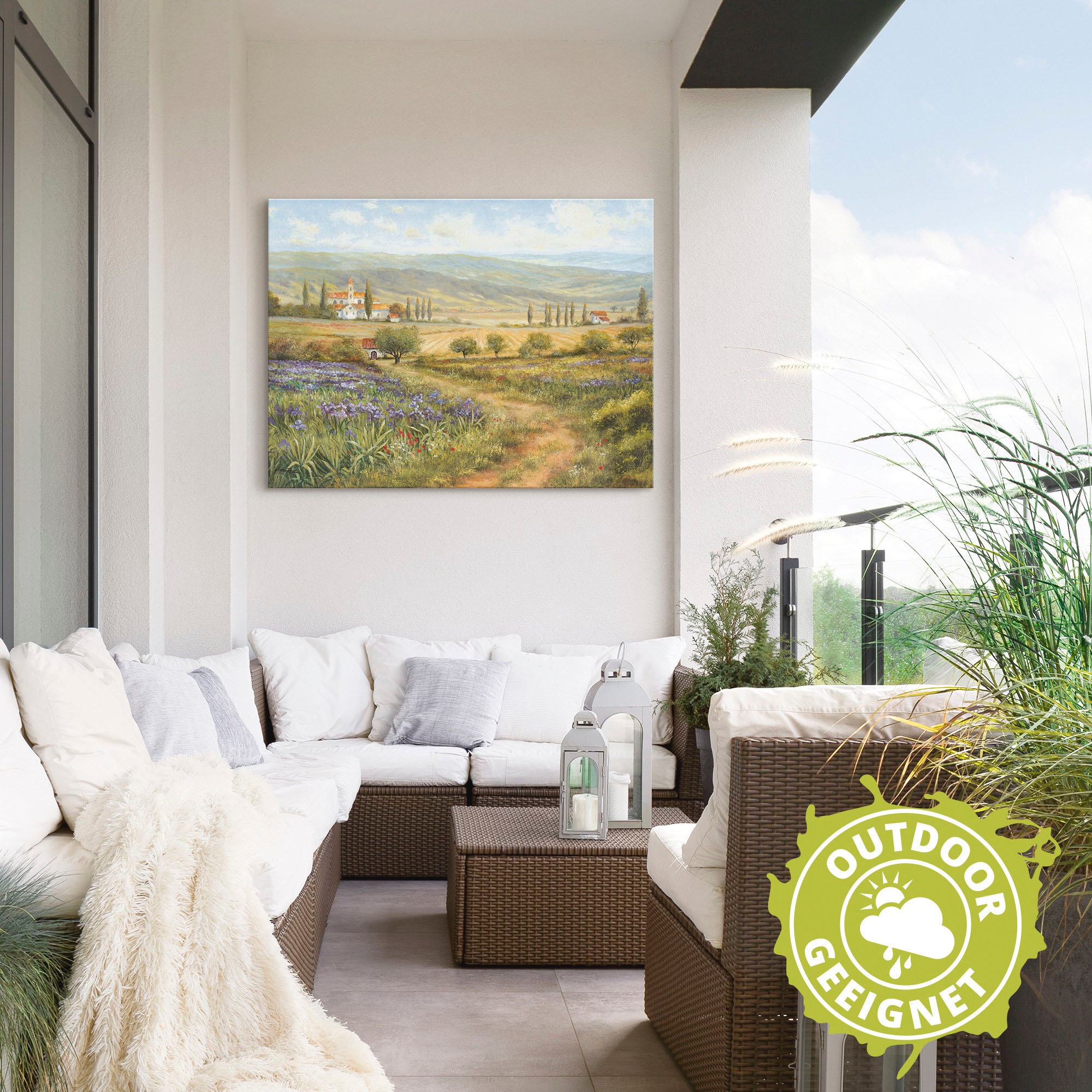 Artland Wandbild »Provence«, Bilder von Europa, (1 St.), als Alubild, Outdoorbild, Leinwandbild, Poster in verschied. Größen