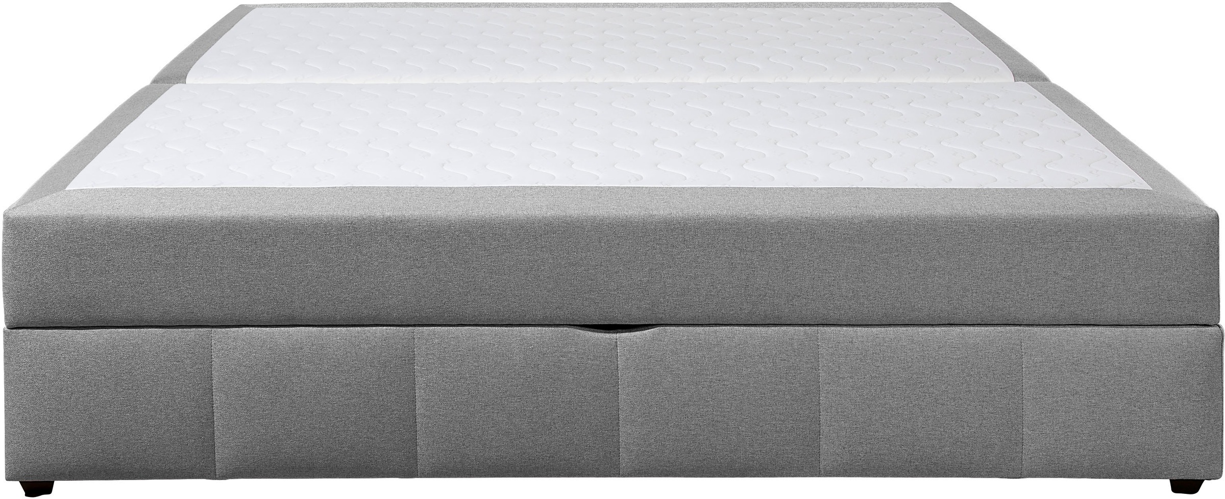 Home Affaire Niemes Box Bed Light Gray 184x224cm 3
