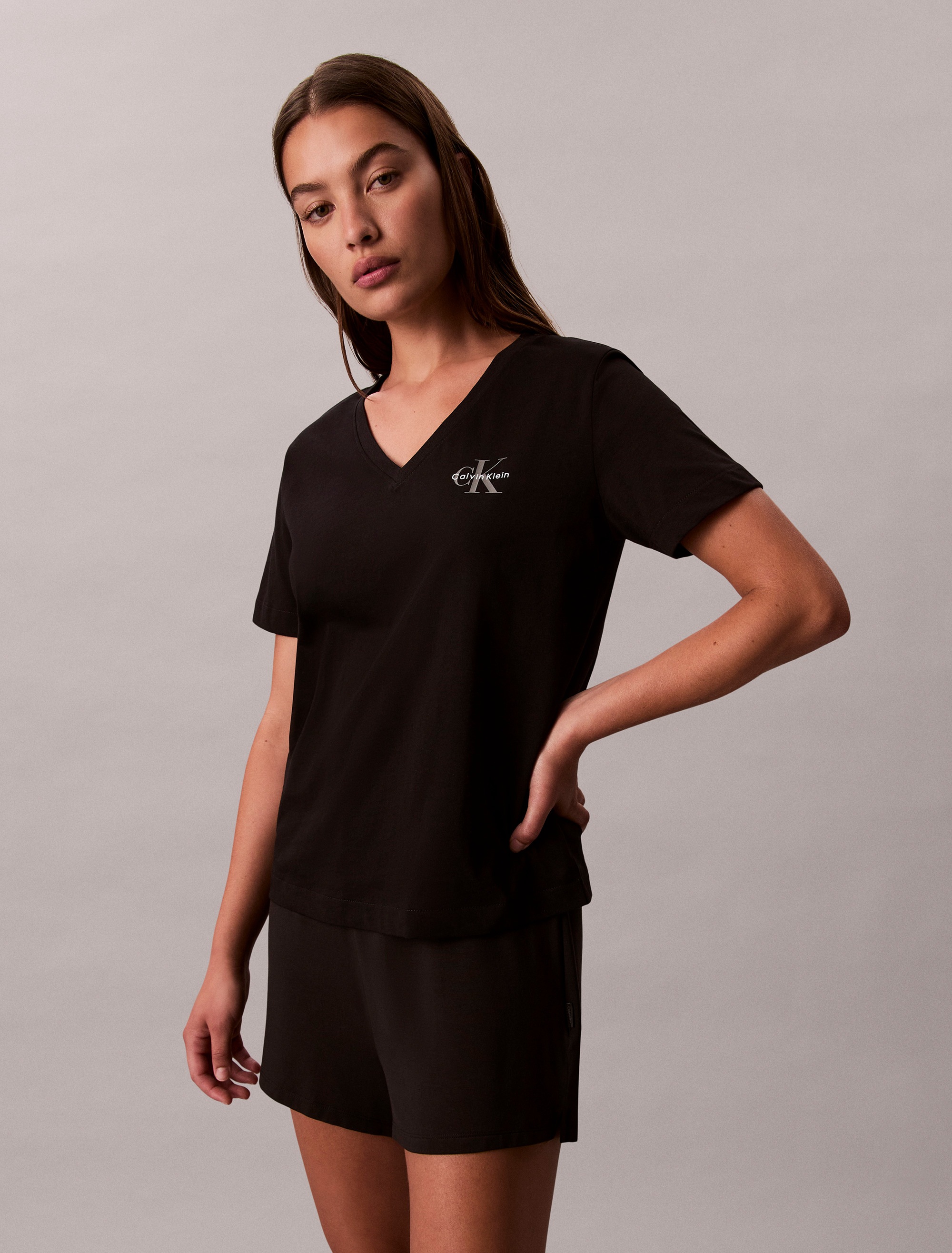 Calvin Klein Jeans Kurzarmshirt "A- Logo VN 2 pack Tee", (Packung, 2er-Pack günstig online kaufen