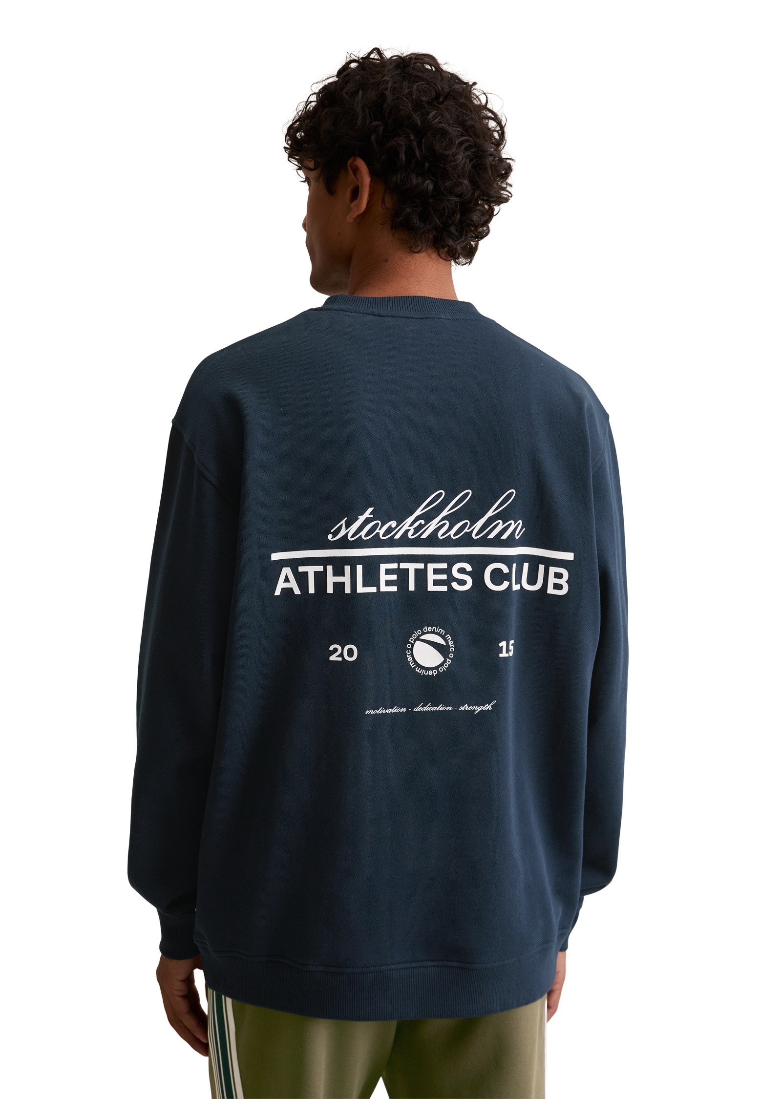 Thumbnail - Marc OPolo DENIM Sweatshirt "mit großem Rückenprint"