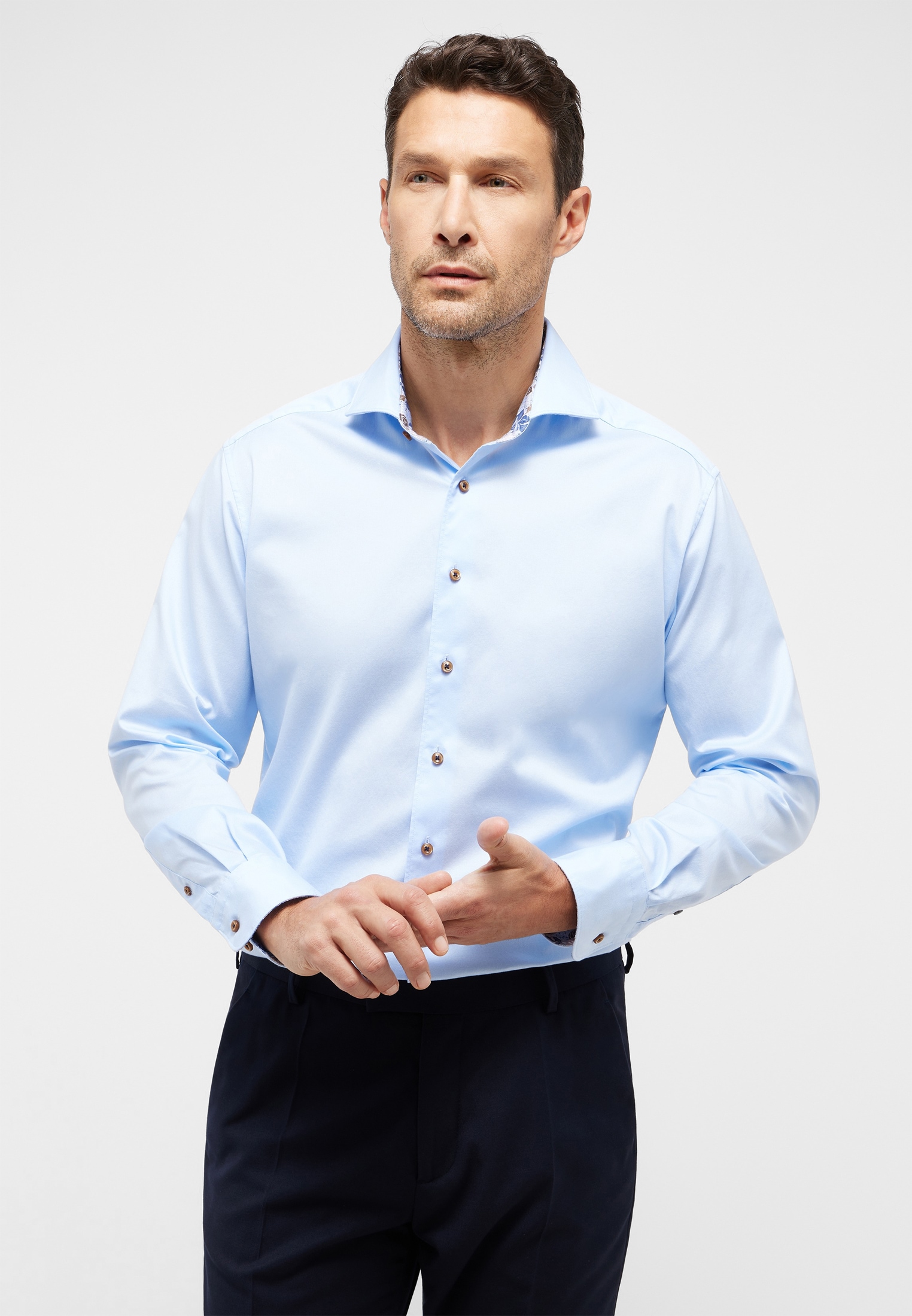 Eterna Langarmhemd "MODERN FIT" günstig online kaufen