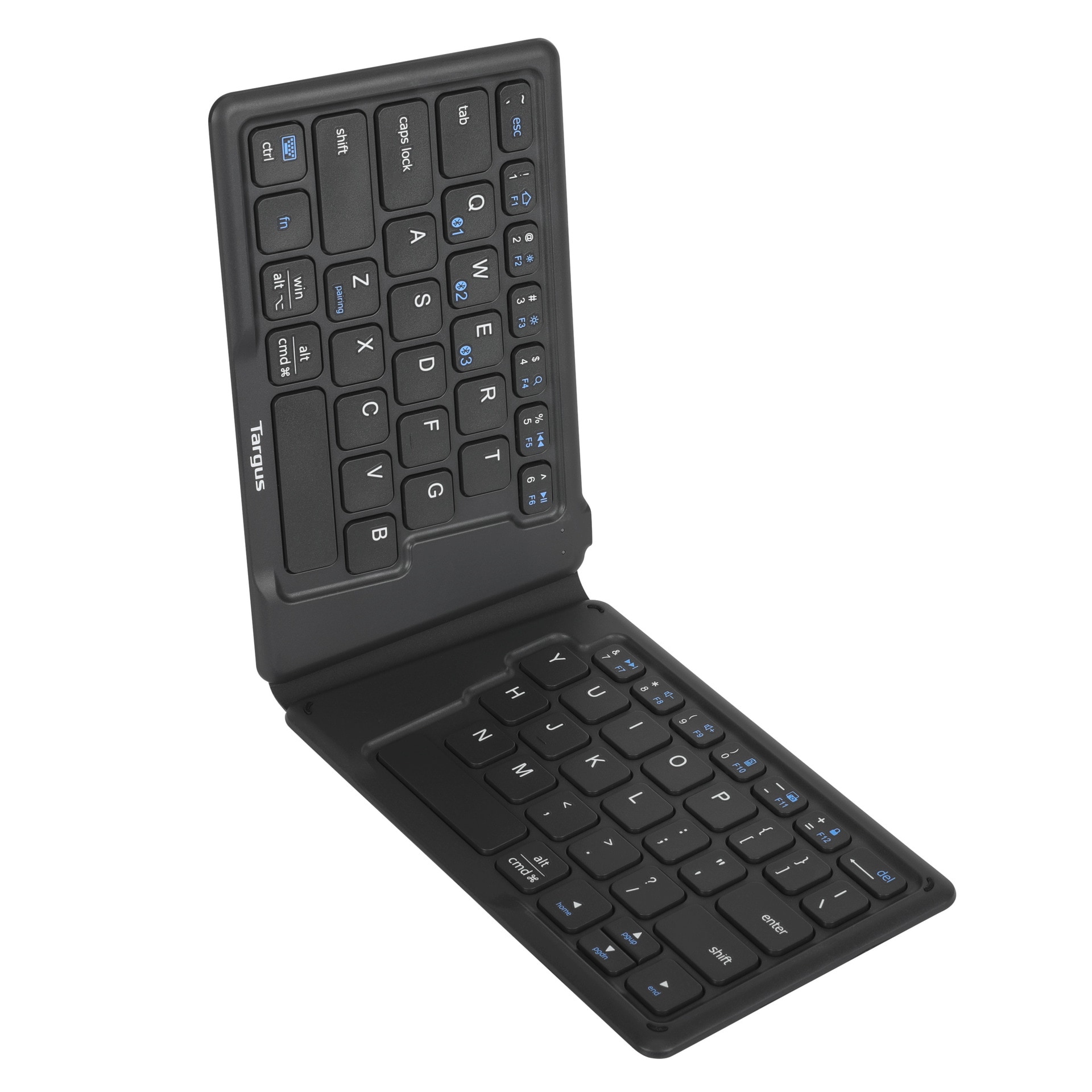 Targus ergonomische Tastatur »Ultra-Compact Ergo Bluetooth-Universal-Keyboard (FR)«, (ergonomische Form)