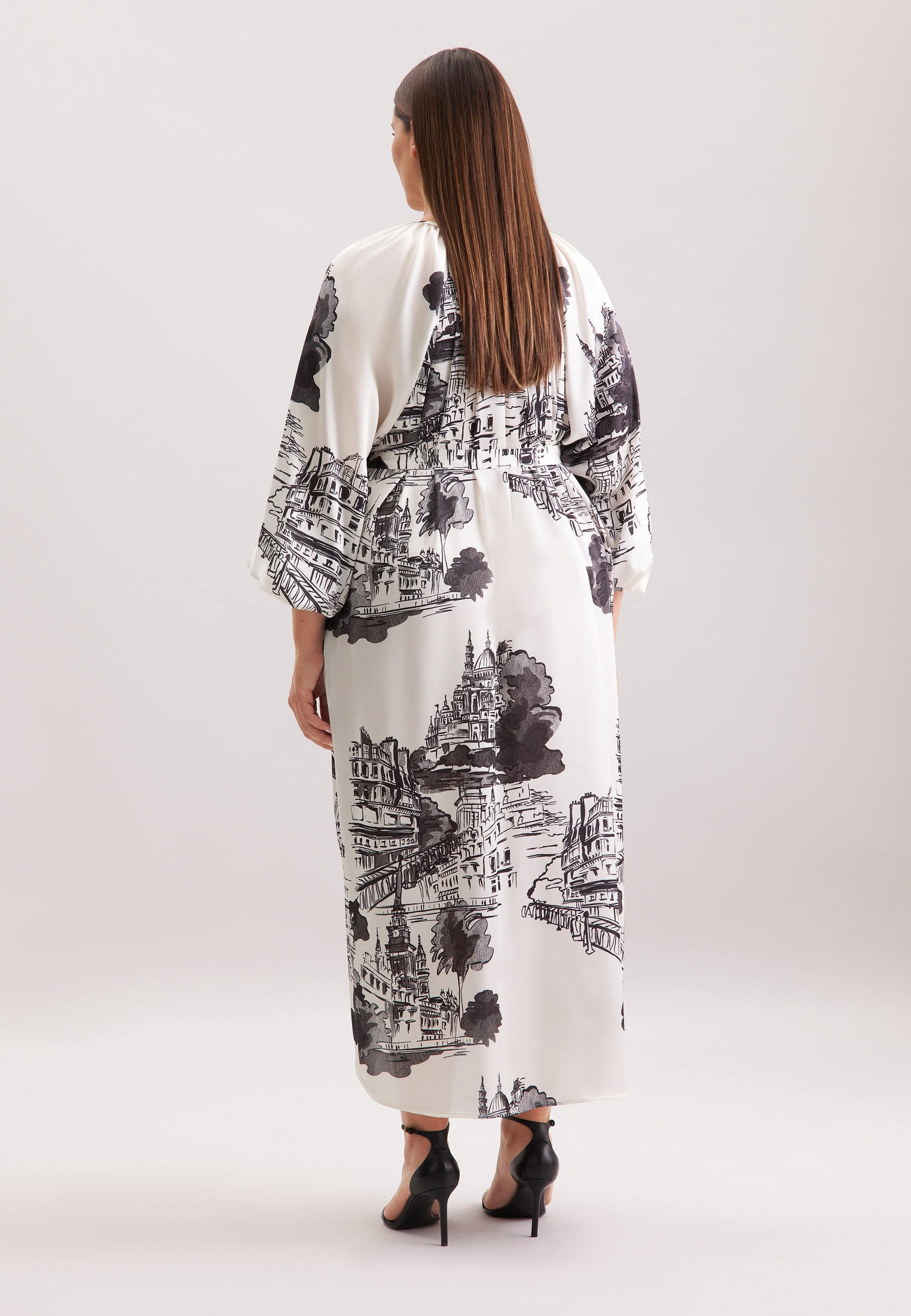 seidensticker Sommerkleid "Schwarze Rose" 1/1 Druck günstig online kaufen