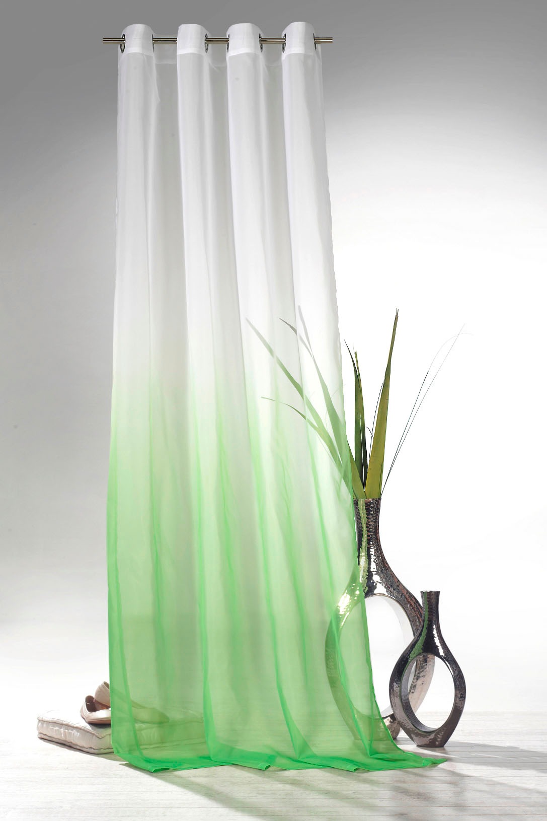 Weckbrodt Vorhang »Maischa«, (1 St.), Voile, transparent mit Farbverlauf, Gardine, Store