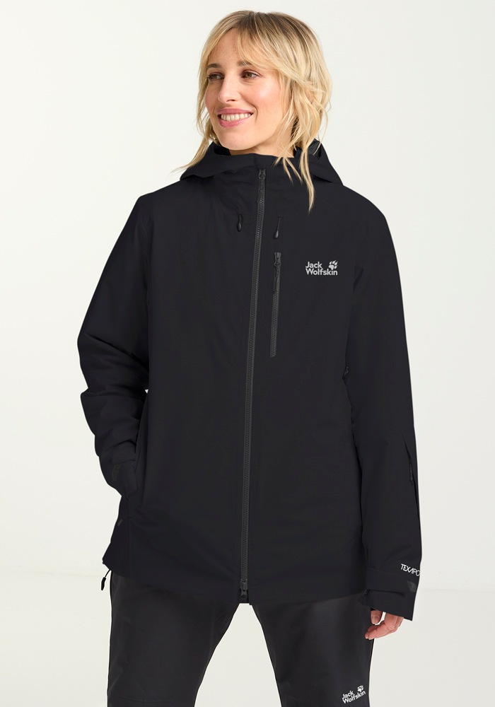 Thumbnail - Jack Wolfskin Skijacke "FLOWLINE 3IN1 JKT W" mit Kapuze