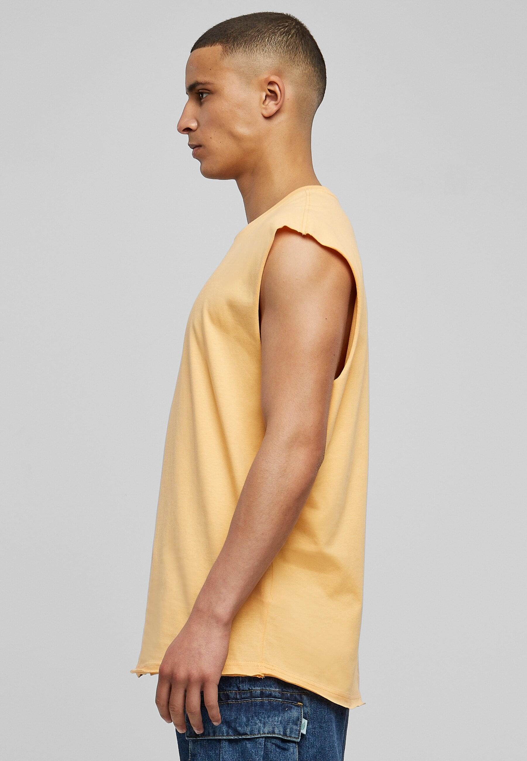 URBAN CLASSICS T-Shirt »Urban Classics Herren Open Edge Sleeveless Tee«, (1 tlg.)
