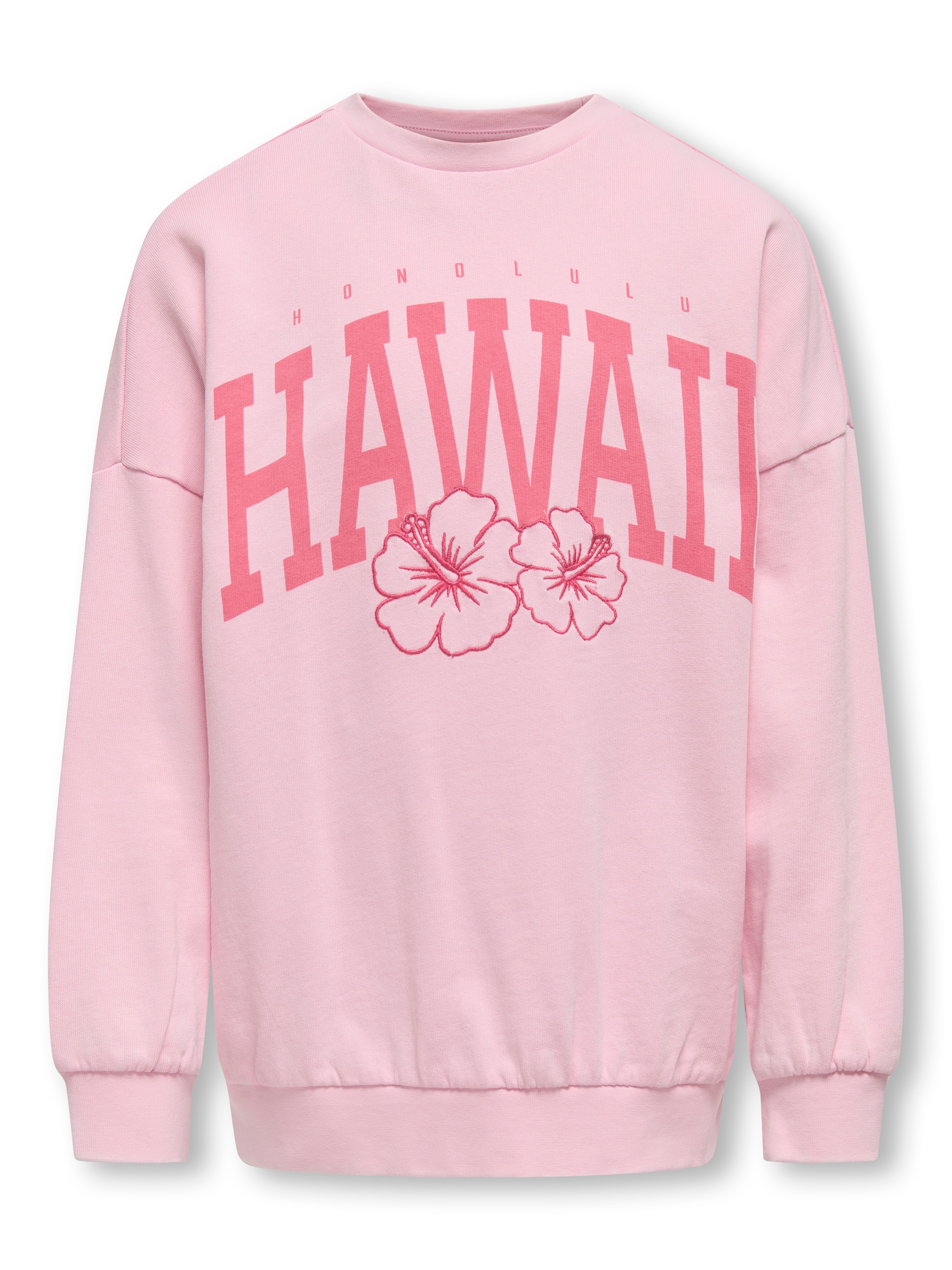 KIDS ONLY Sweatshirt »KOGANABELL LIFE L/S OVZ PRINTED CREW SWT«