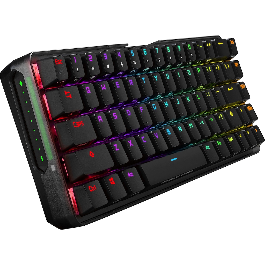 Asus Gaming-Tastatur »ROG Falchion«, (Multimedia-Tasten-Windows-Sperrtaste-Makrotasten-Fn-Tasten-Profil-Speicher-USB-Anschluss)