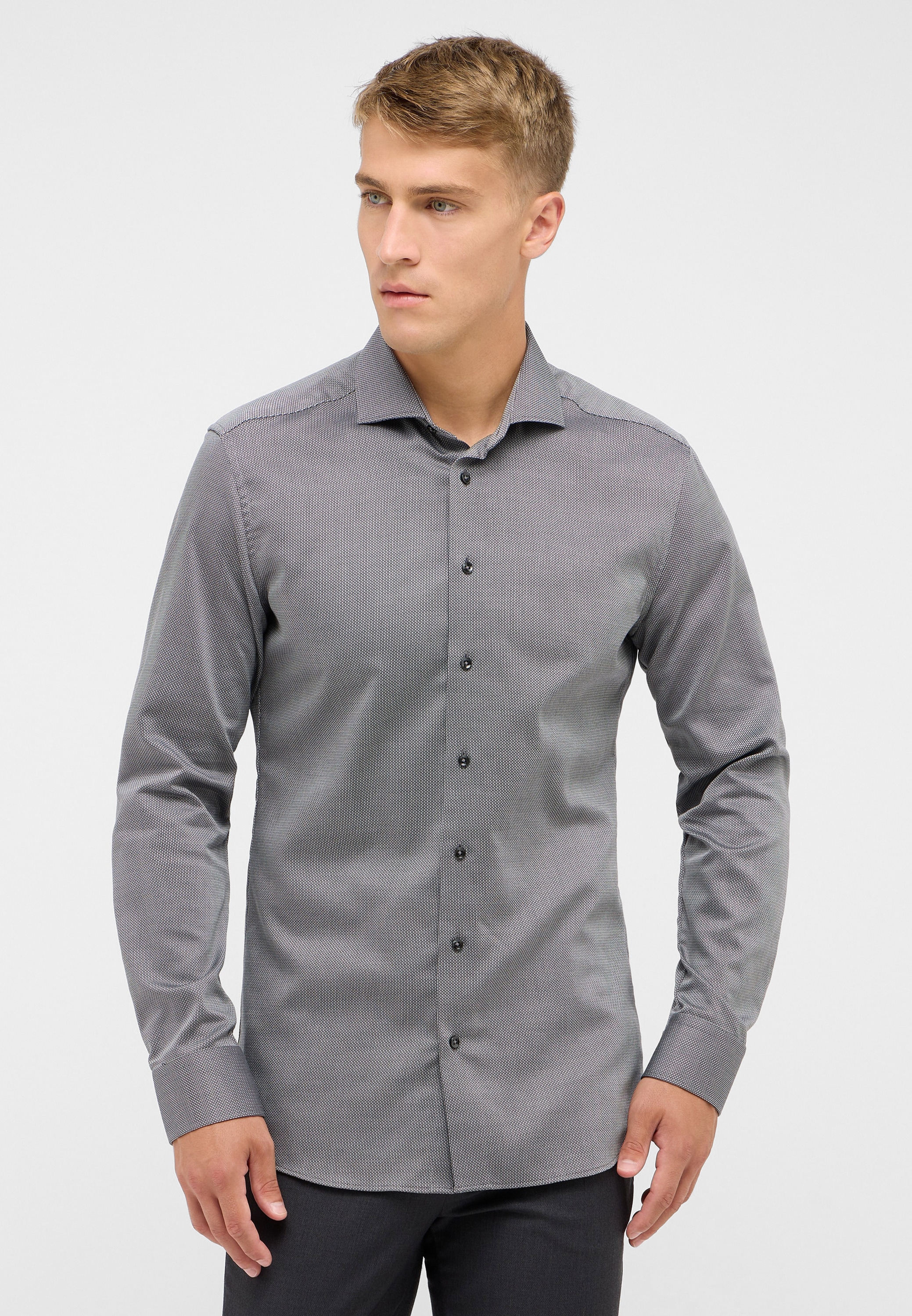Eterna Langarmhemd "SLIM FIT", NON IRON (bügelfrei) günstig online kaufen