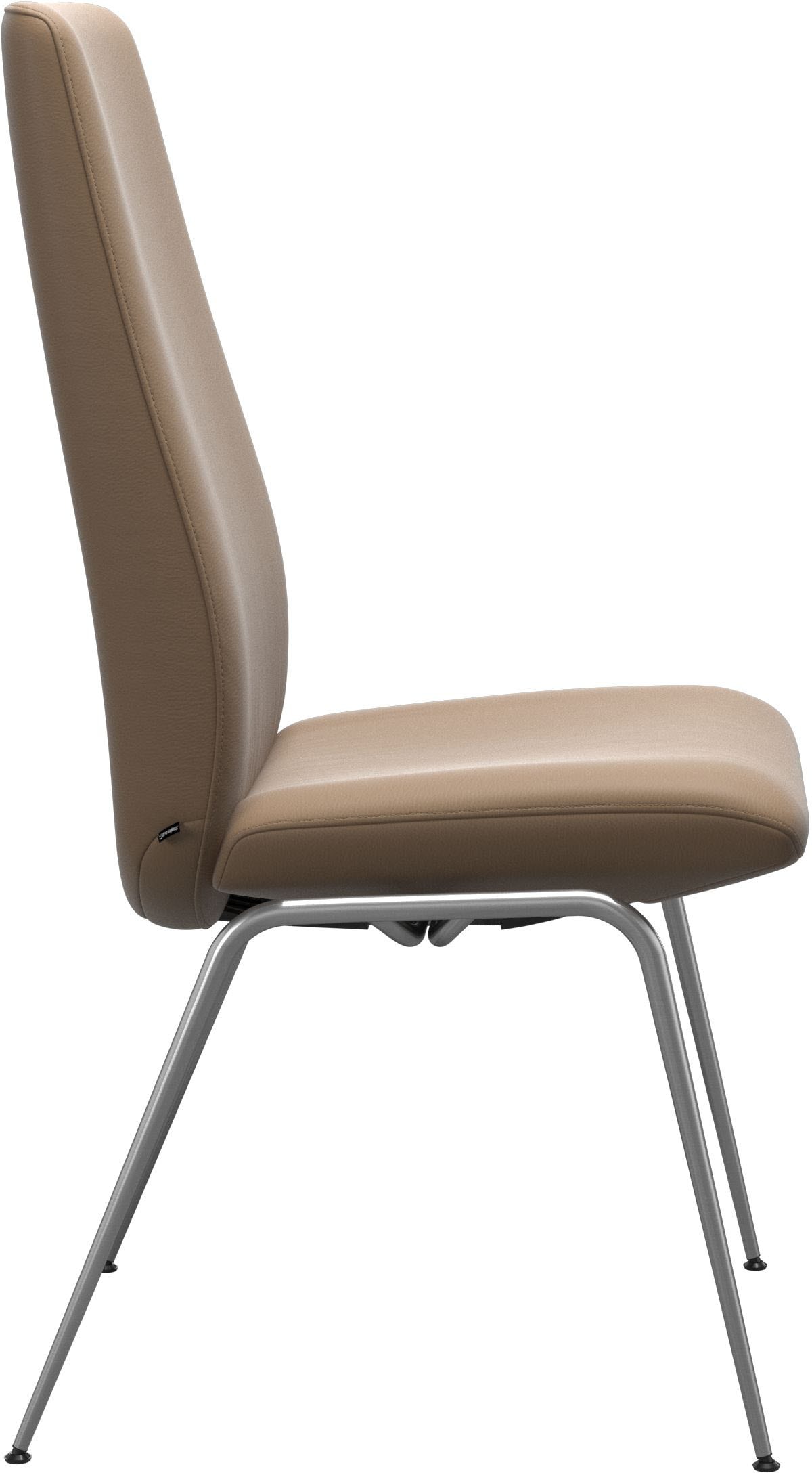 Stressless® Polsterstuhl »Laurel«, Leder PALOMA, High Back, Größe L, mit Beinen aus Stahl in Chrom matt