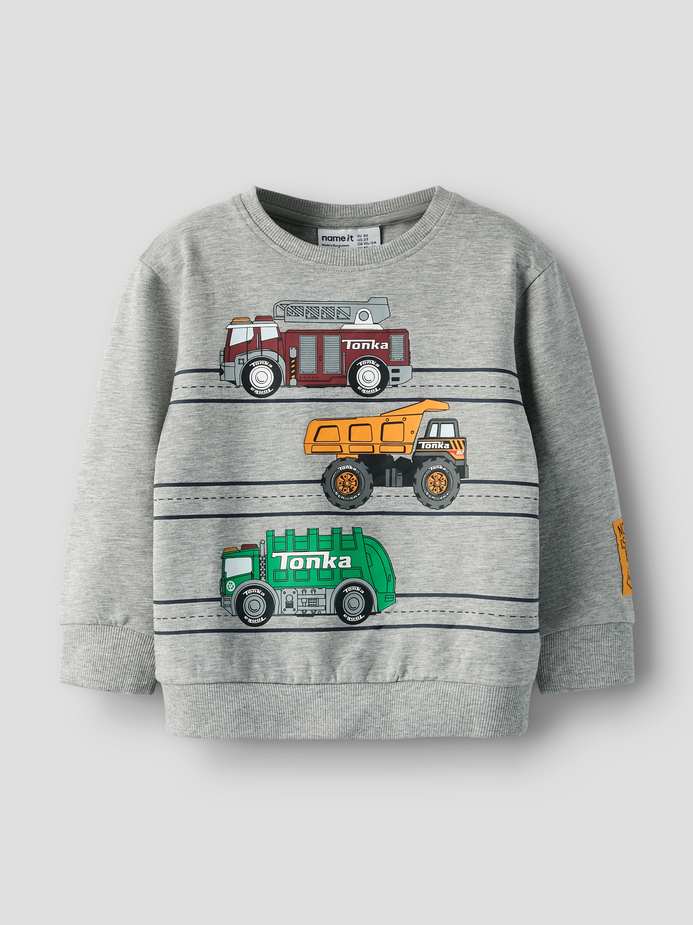 Name It Sweatshirt "NMMJORGE TONKA NREG SWEAT UNB CPLG", Baumwollmischung, regular fit