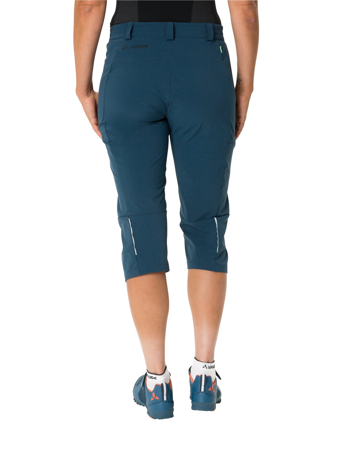 VAUDE Radhose "WOMENS YARAS 3/4 PANTS", (1 tlg.), Reflektierende Elemente günstig online kaufen